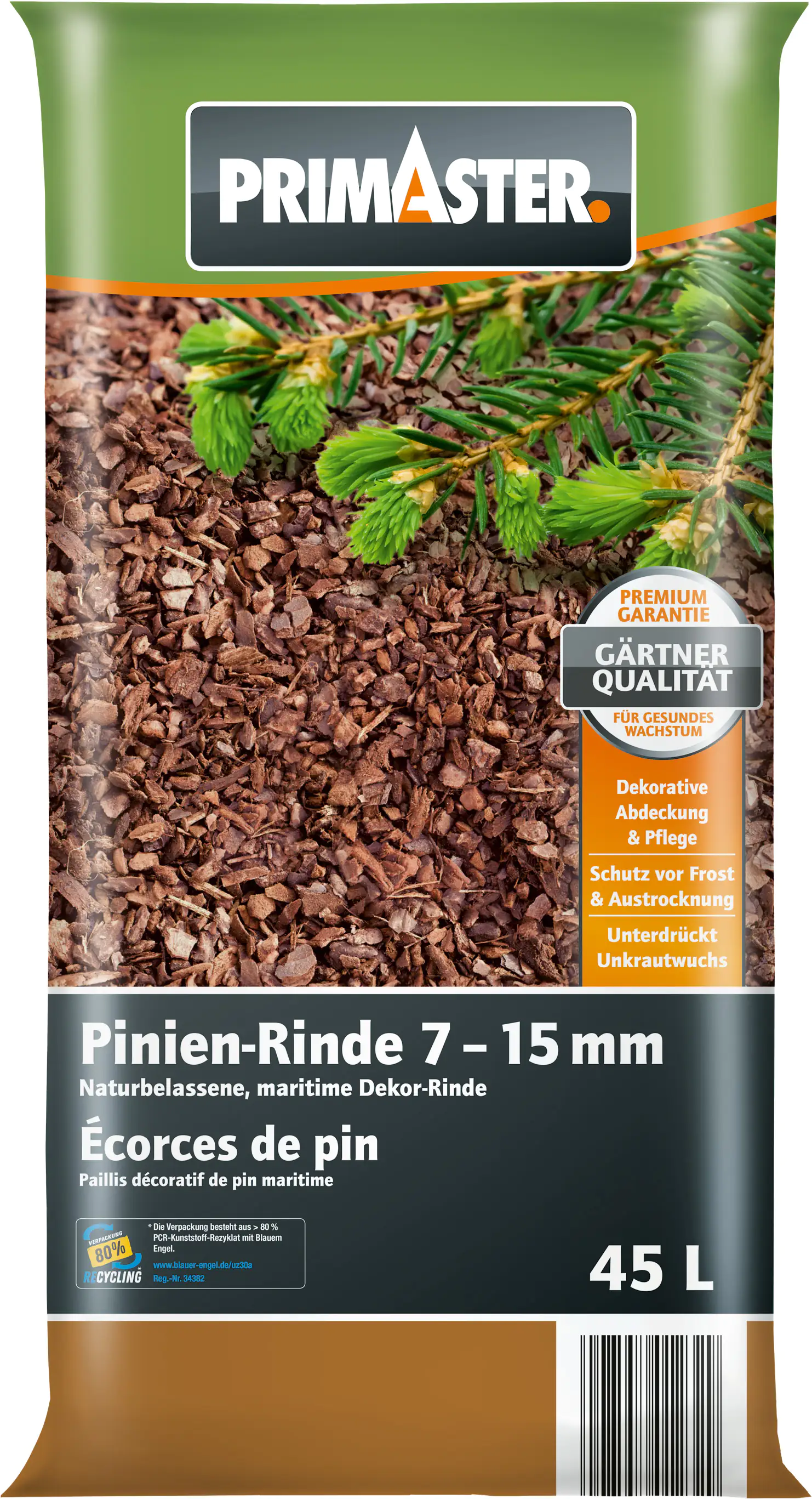 Primaster Pininerinde 7-15 mm 45 L