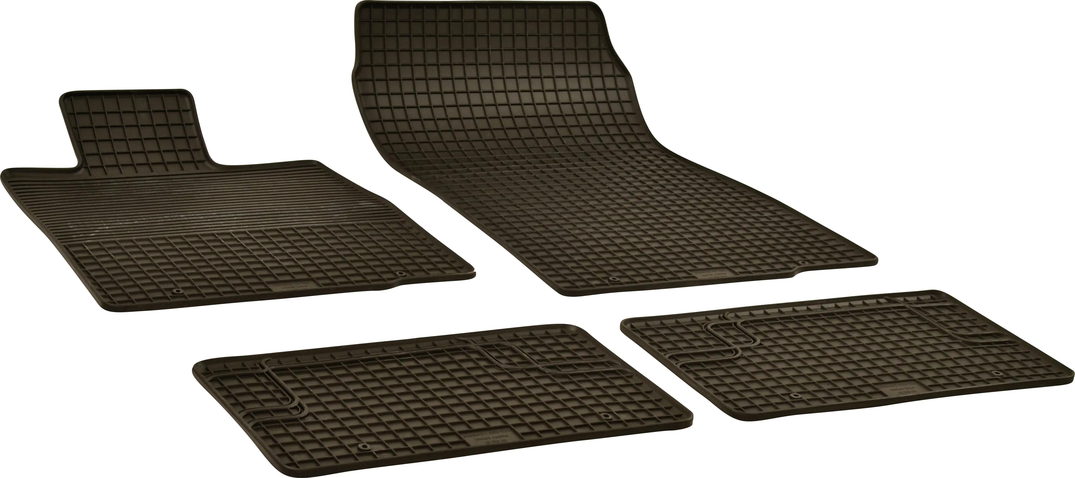 Walser Passform Fußmatten Gummi RubberLine für Mini Countryman 08/2010-10/2016 4-teilig