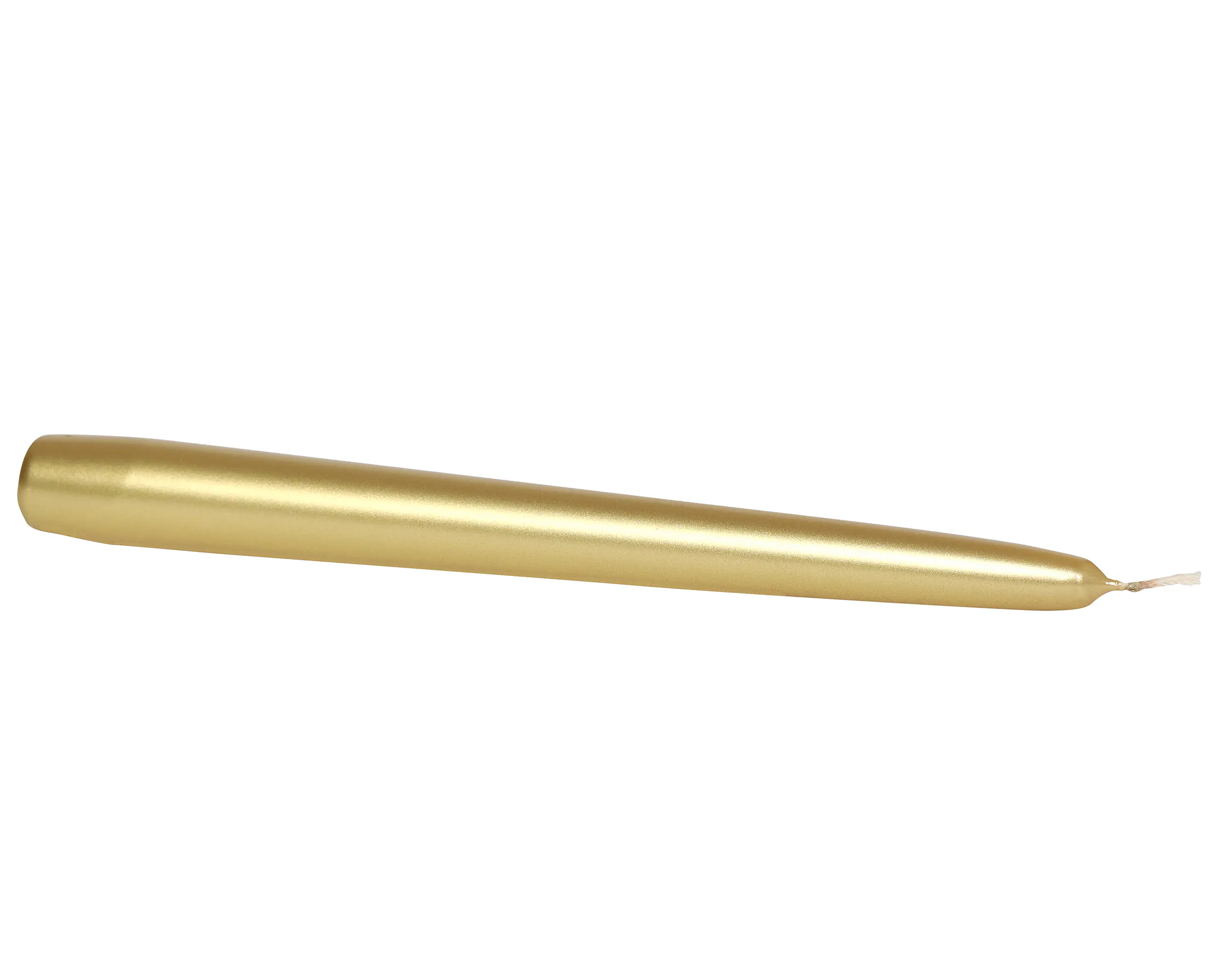 Steinhart Spitzkerze Edelglanz 24 cm gold