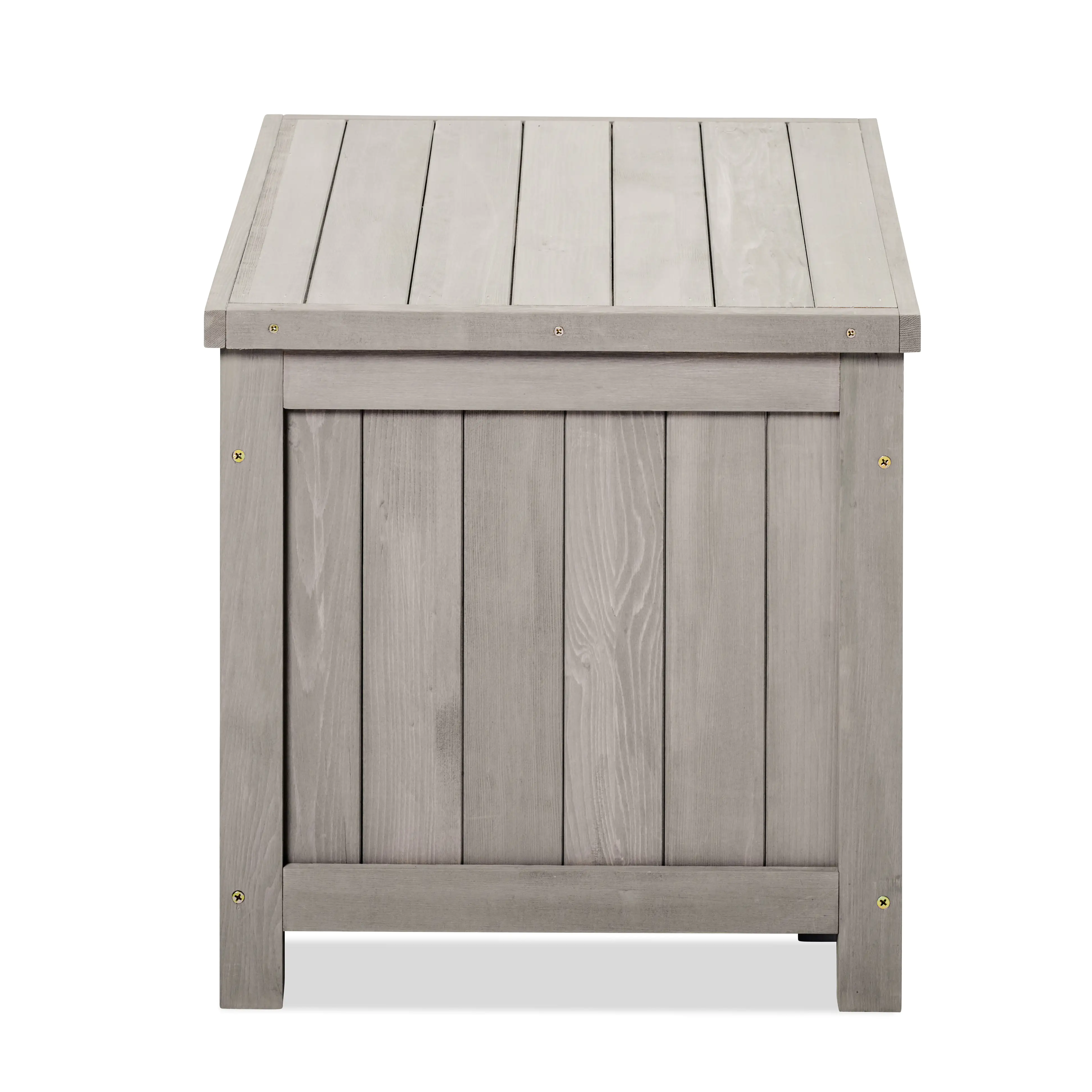 Butenkist Balkonbox Hille Holz mit Klappdeckel 45 x 45 x 45 cm