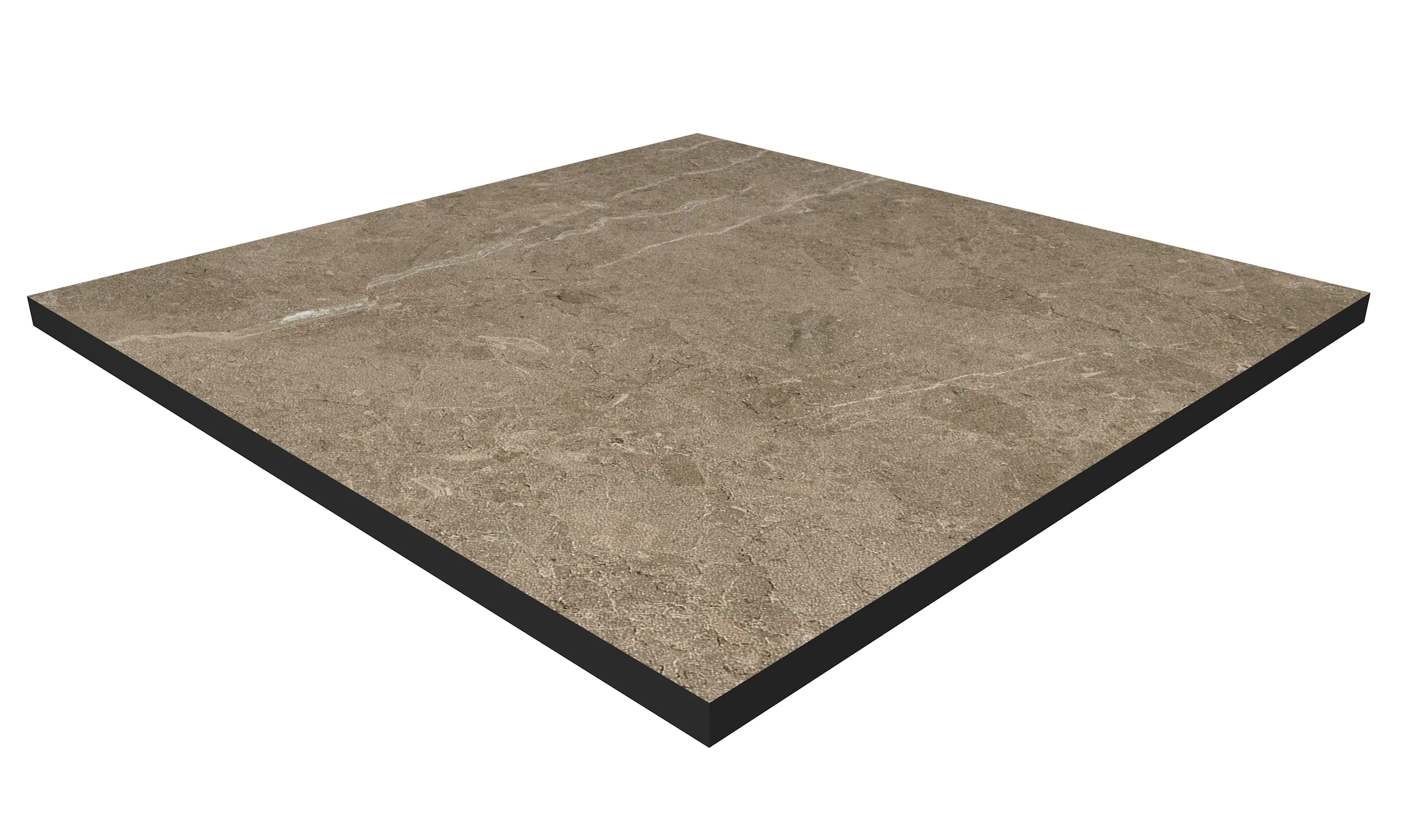 Terrassenplatte Botticino 60 x 60 cm Taupe