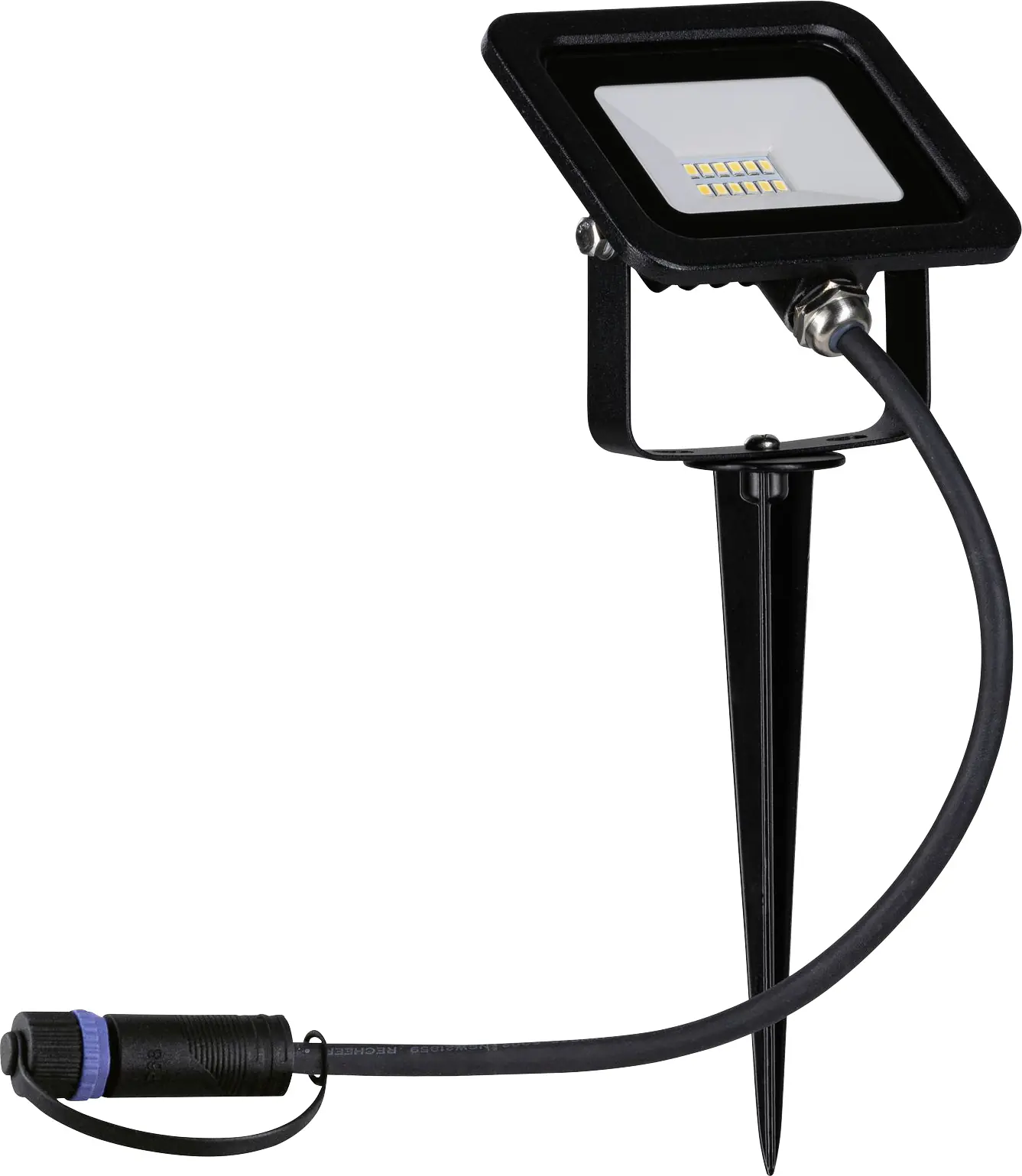 Paulmann Plug & Shine Erdspieß Flood Outdoor mit Erdspieß 10,3 cm warmweiß
