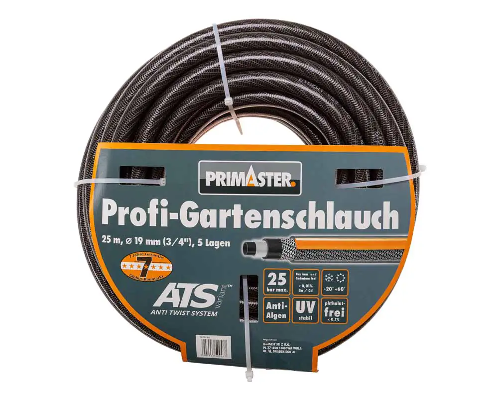 Primaster Profi-Gartenschlauch 25 m Ø 19 mm (3/4")
