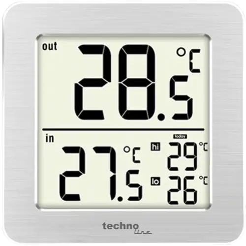 Technoline Temperaturstation WS 7049 weiß