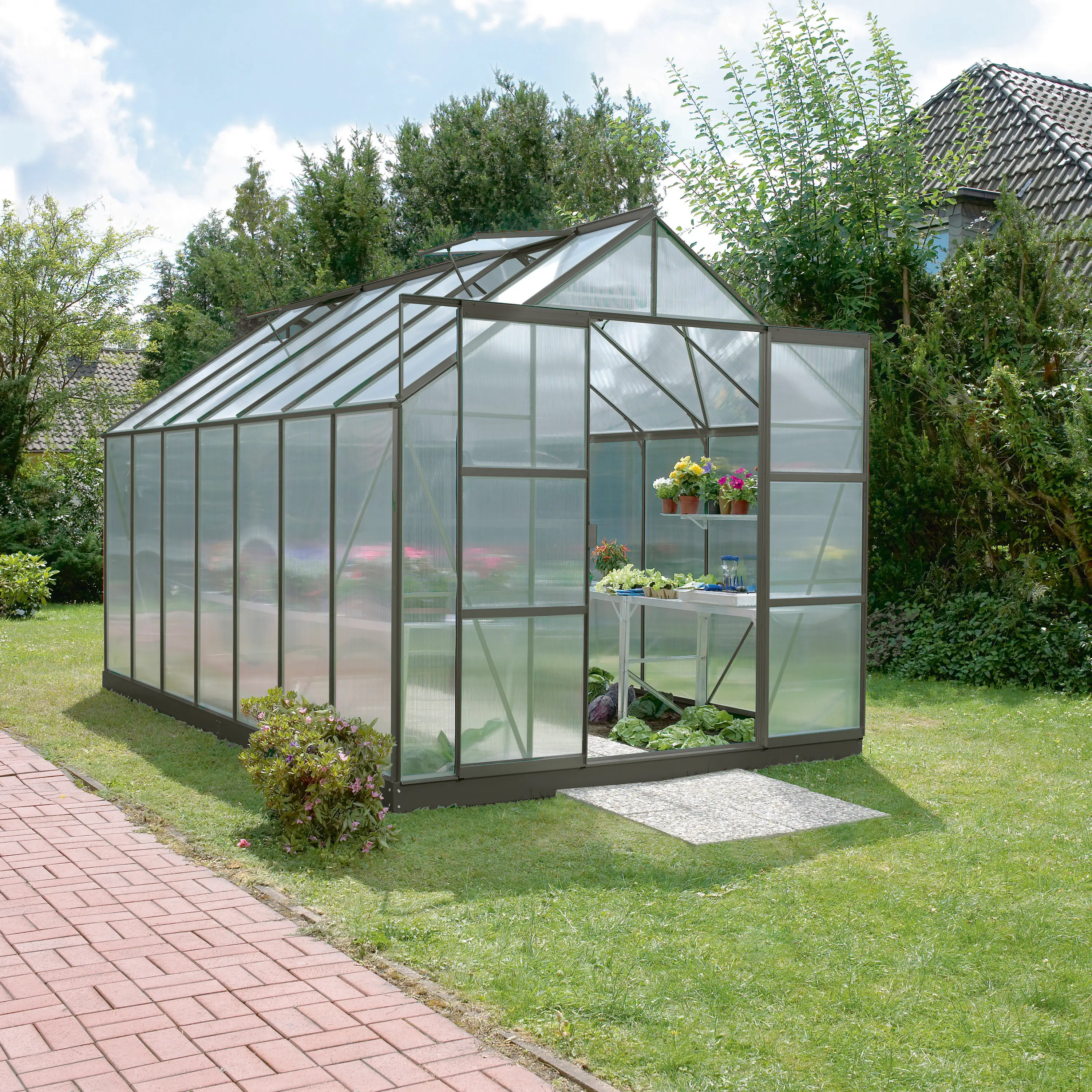 Vitavia Gewächshaus Mars 11500 445 x 257 cm 6 mm HPK