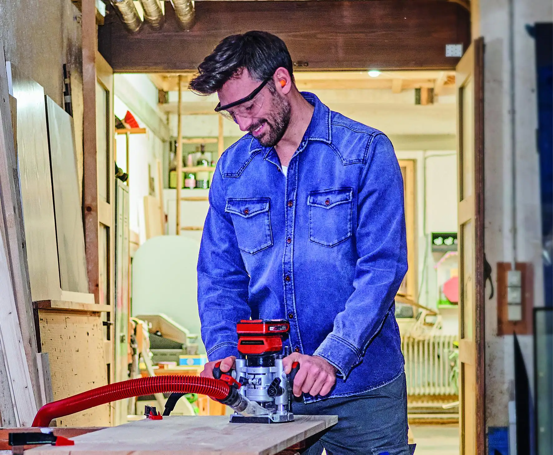 Einhell Akku-Oberfräse TP-RO 18 Li BL Solo 18 V