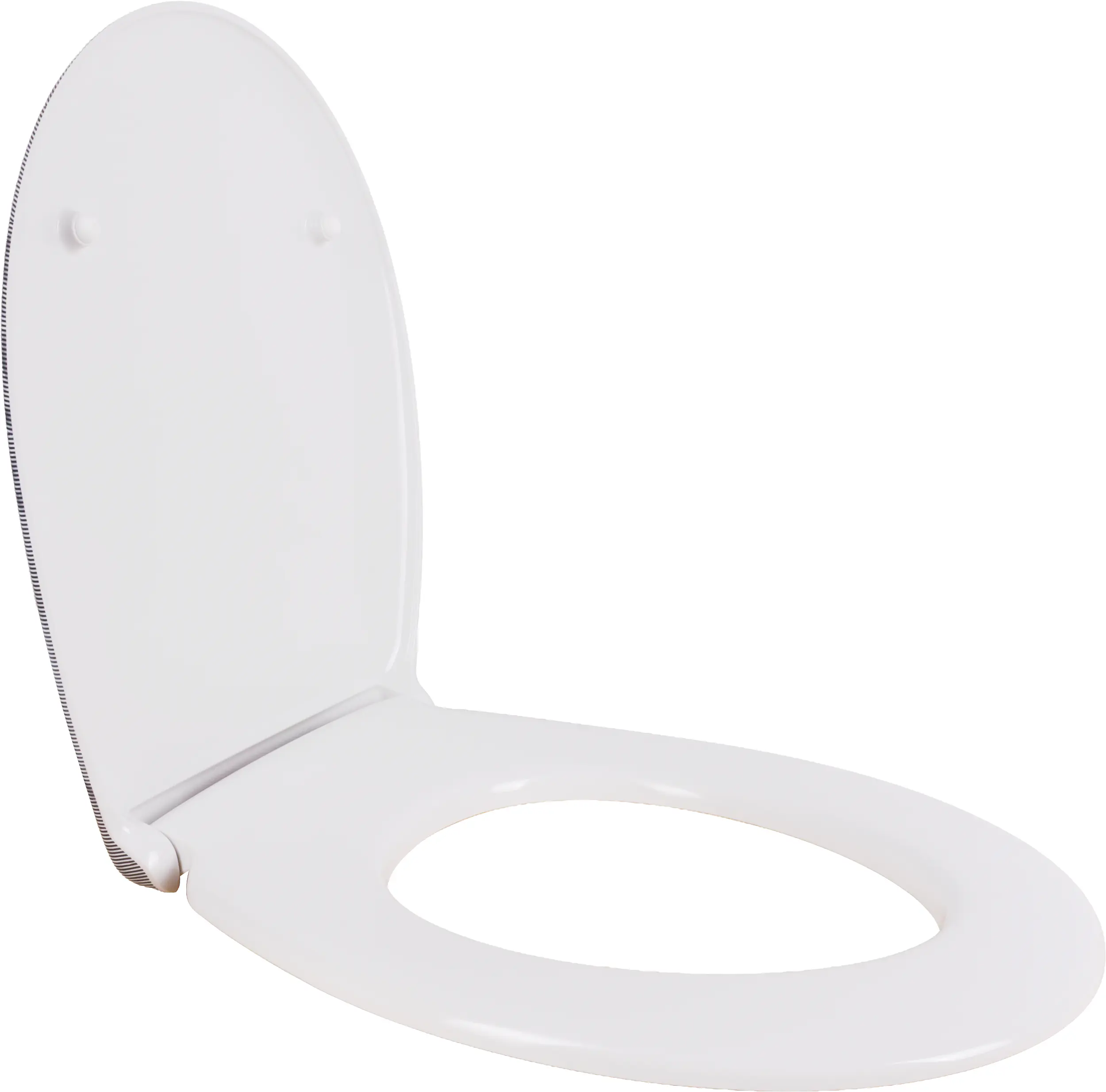 Primaster WC-Sitz mit Absenkautomatik Illusion weiß