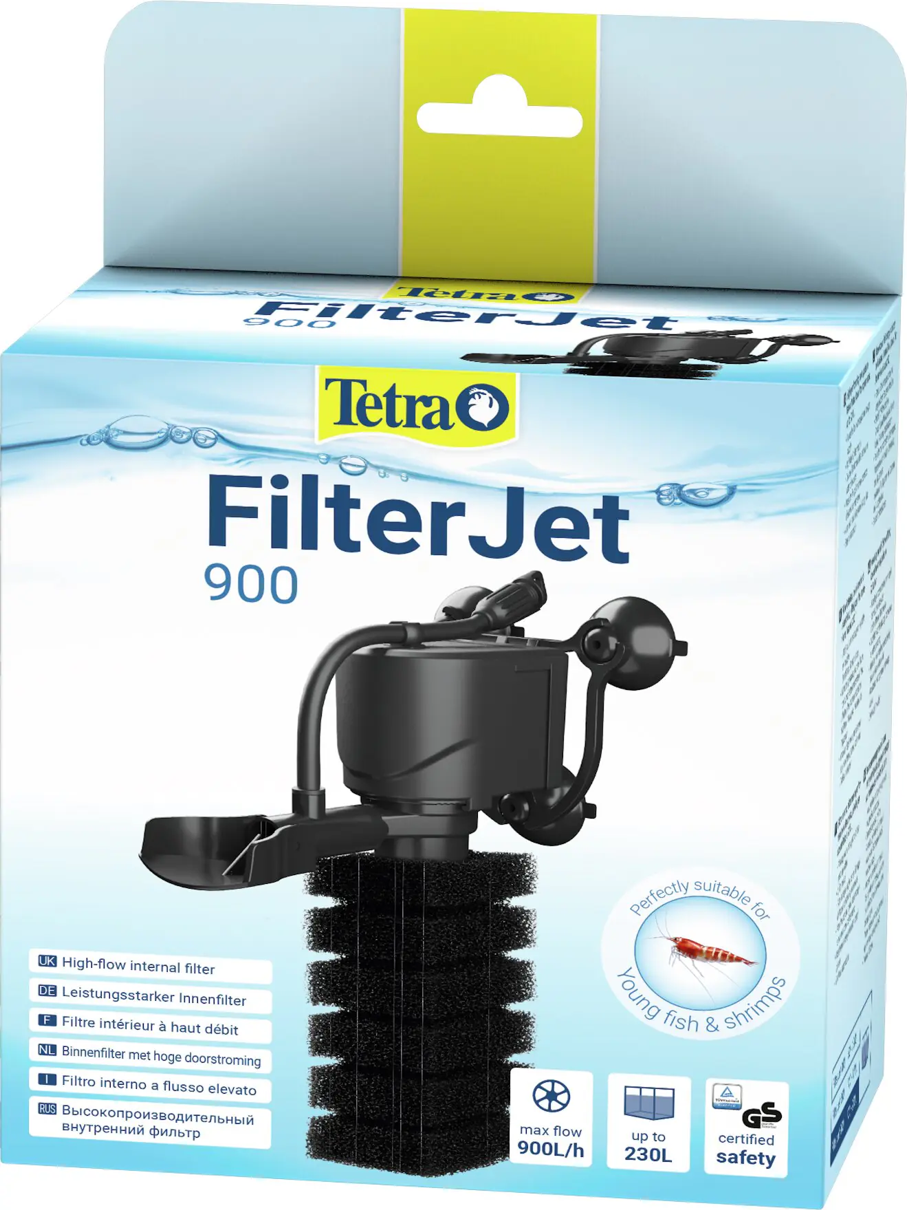 Tetra Innenfilter FilterJet 900 für Aquarien bis 170 - 230 L