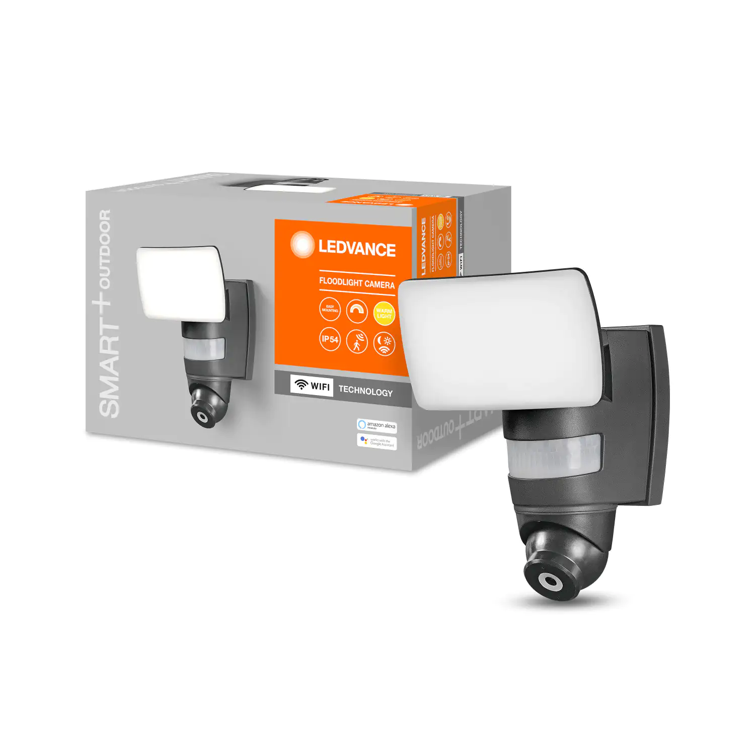 Ledvance LED Außenleuchte Endura Pro mit Kamera, Gegensprechanlage