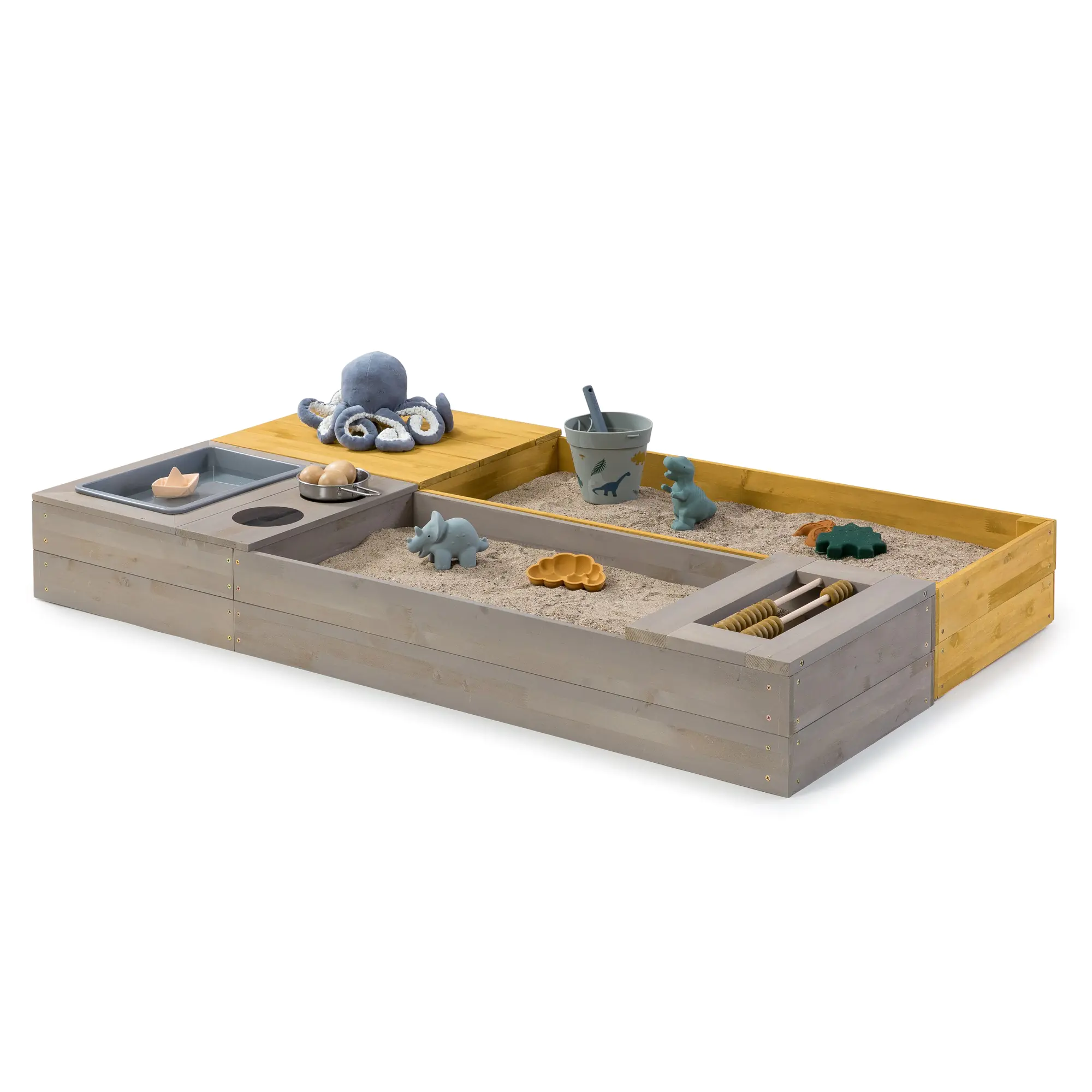 Muddy Buddy Sandkasten Flexy Style 150 x 90 x 20 cm / 2x (150 x 45 x 20) cm