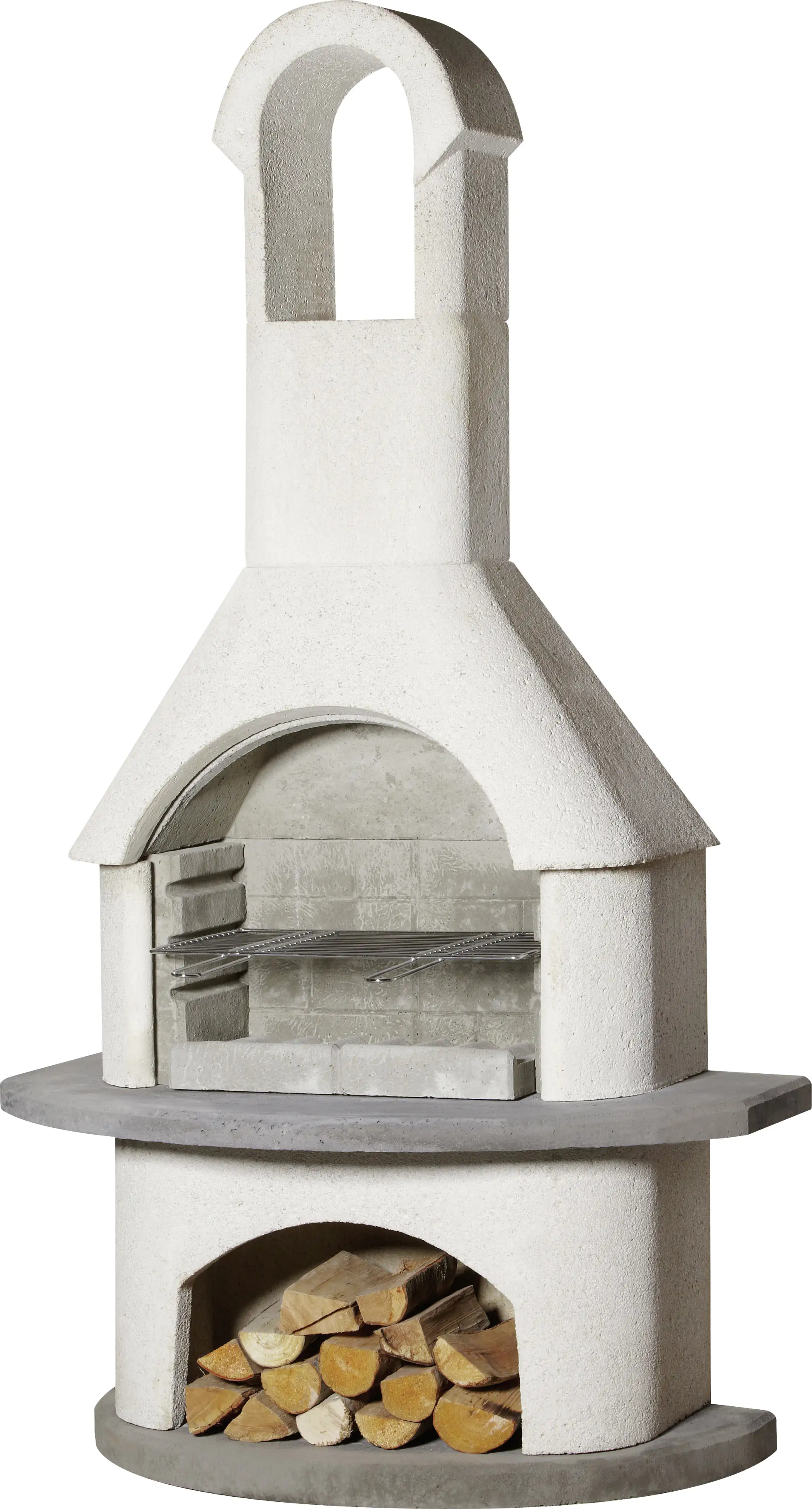 Buschbeck Grillkamin Valenzia anthrazit 203 x 110 x 65 cm