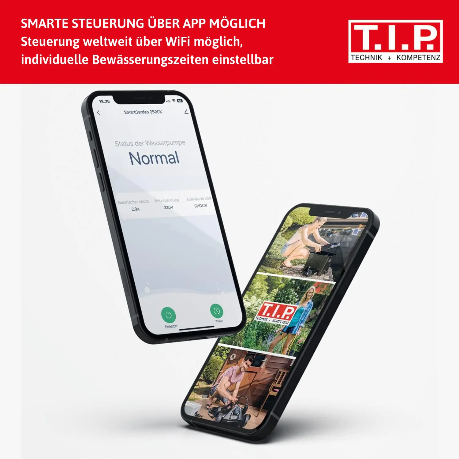 T.I.P. Gartenpumpe SmartGarden 5000 KF