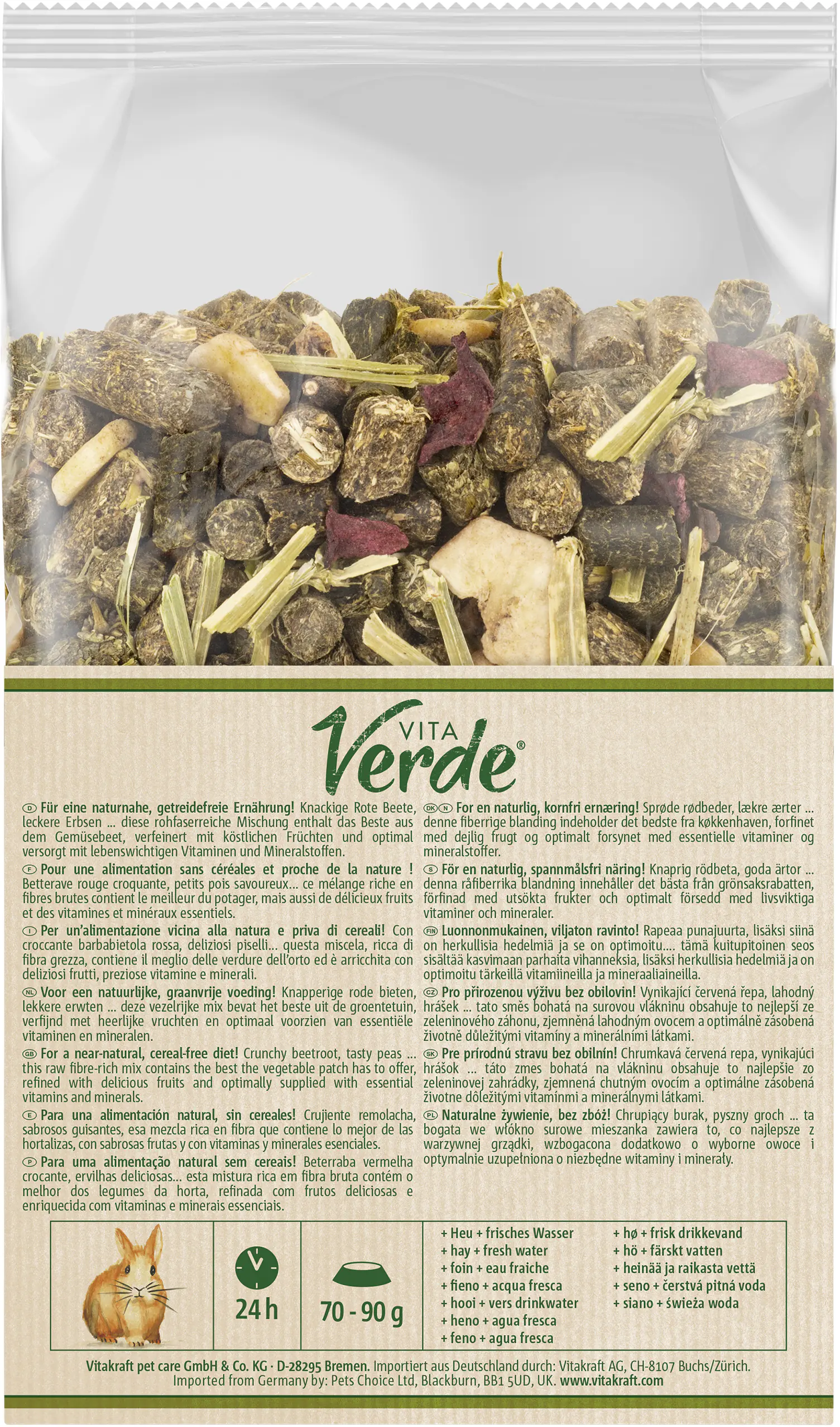 Vitakraft V.Verde NatureDinner Gemüse 600 g