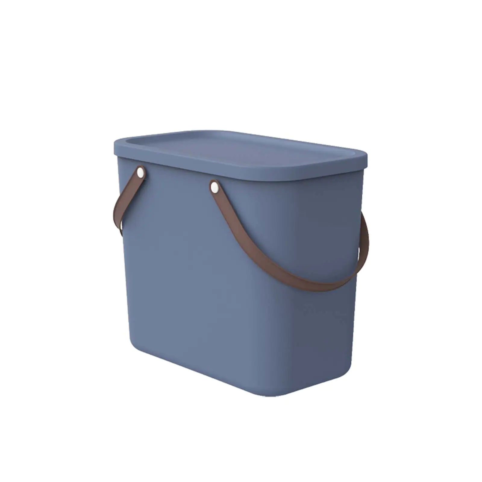 Rotho Aufbewahrungsbox Albula mit Deckel 40 x 23,5 cm 25 L horizon blue