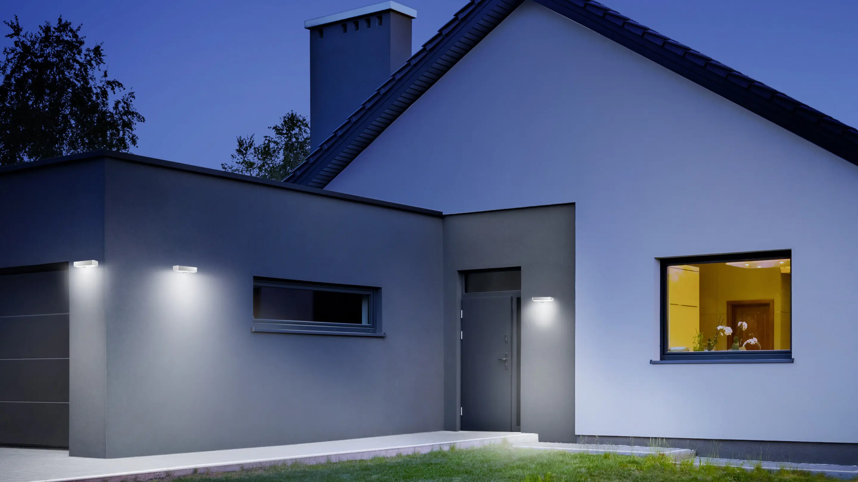 Steinel Solar Außenleuchte XSolar SOL-O anthrazit mit Bewegungsmelder