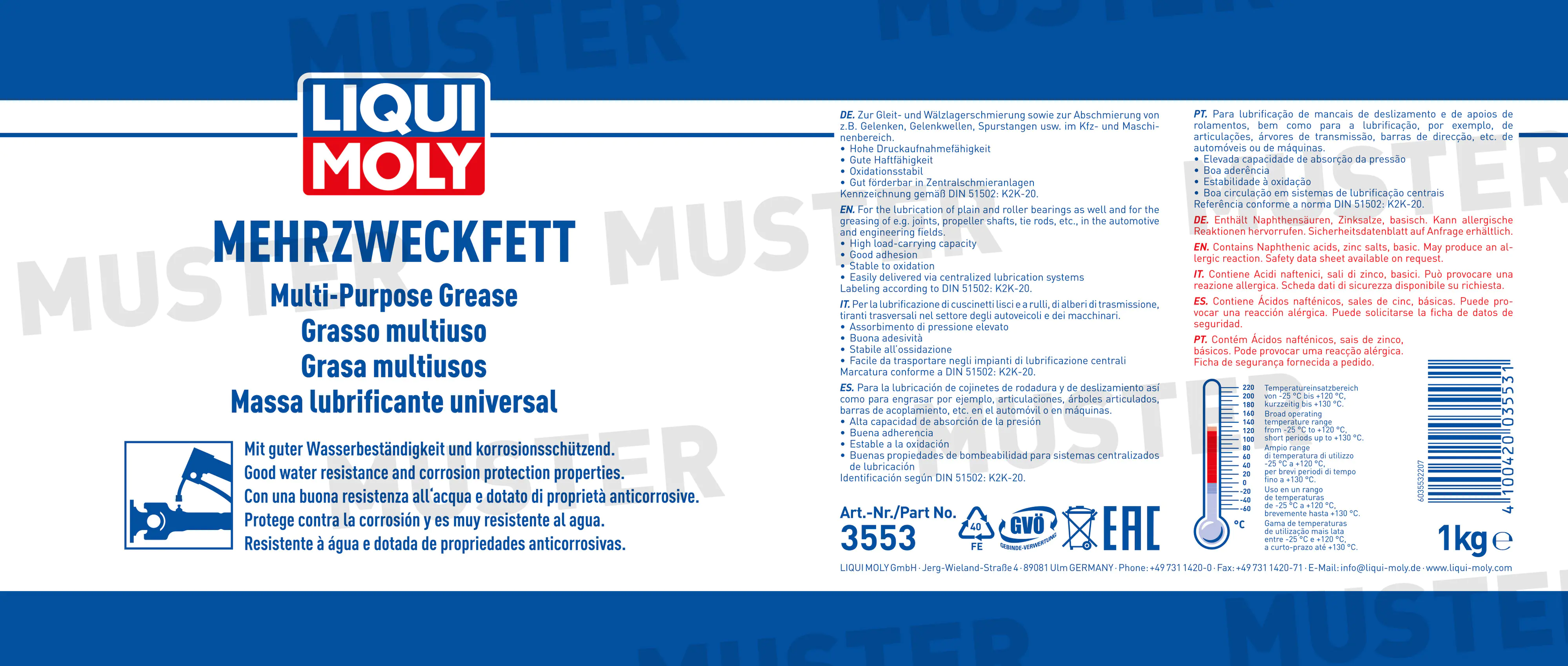 Liqui Moly Mehrzweckfett 1000 g