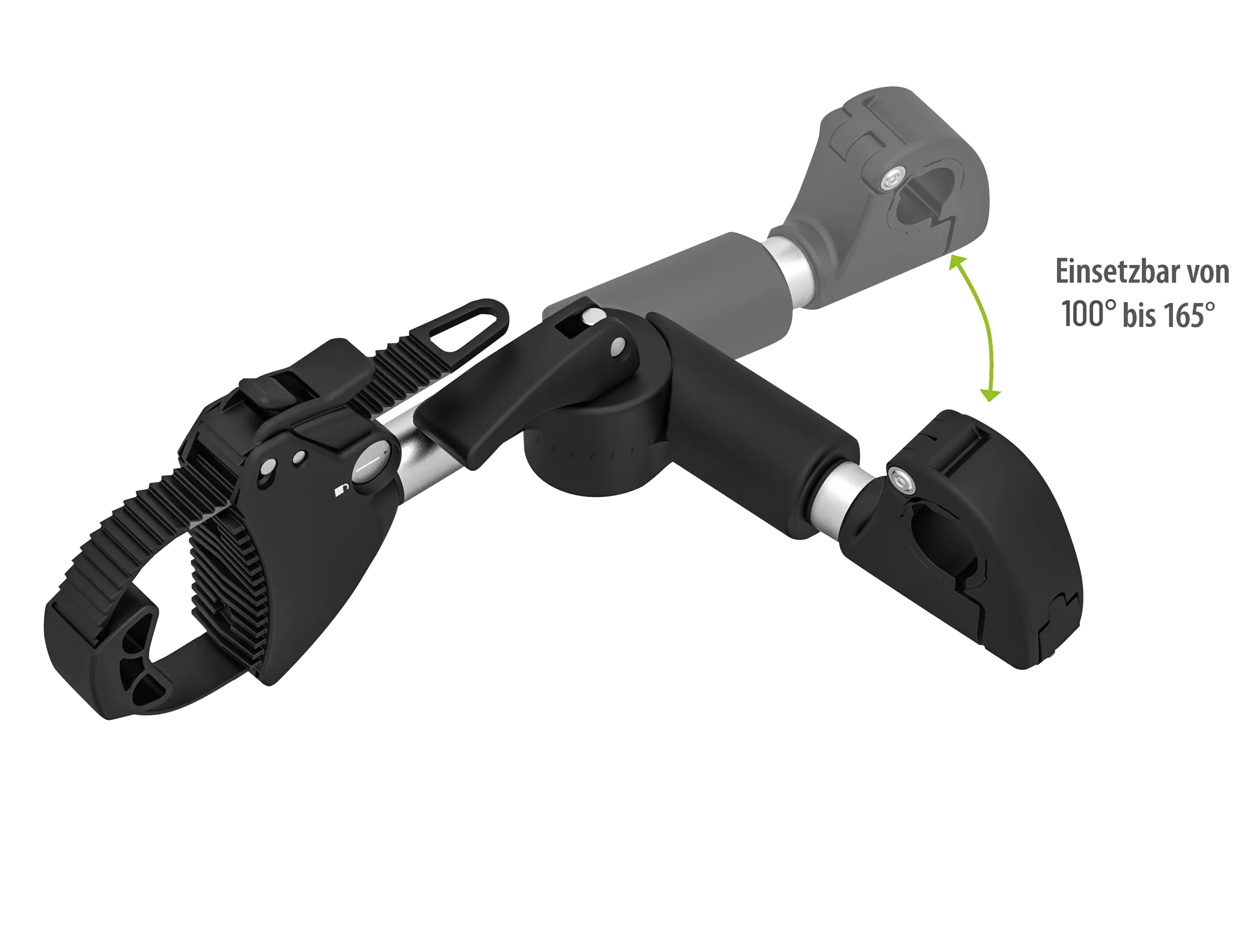 Eufab Strap-Rahmenhalter verstellbar 27 cm
