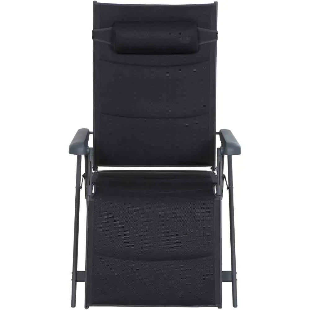Siena Garden Camping Relaxstuhl Premium anthrazit