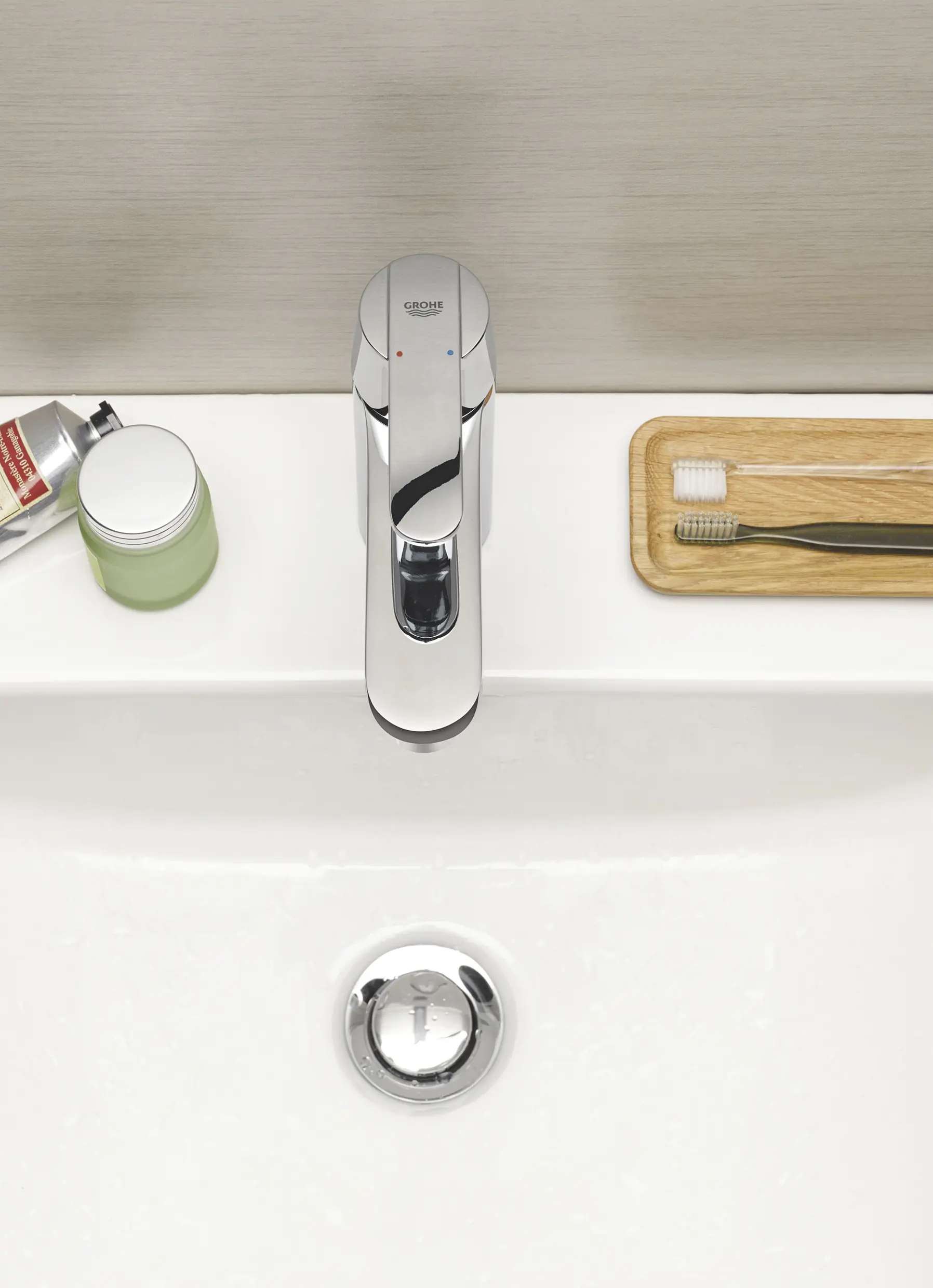 Grohe Waschtischarmatur Get verchromt, M-Size