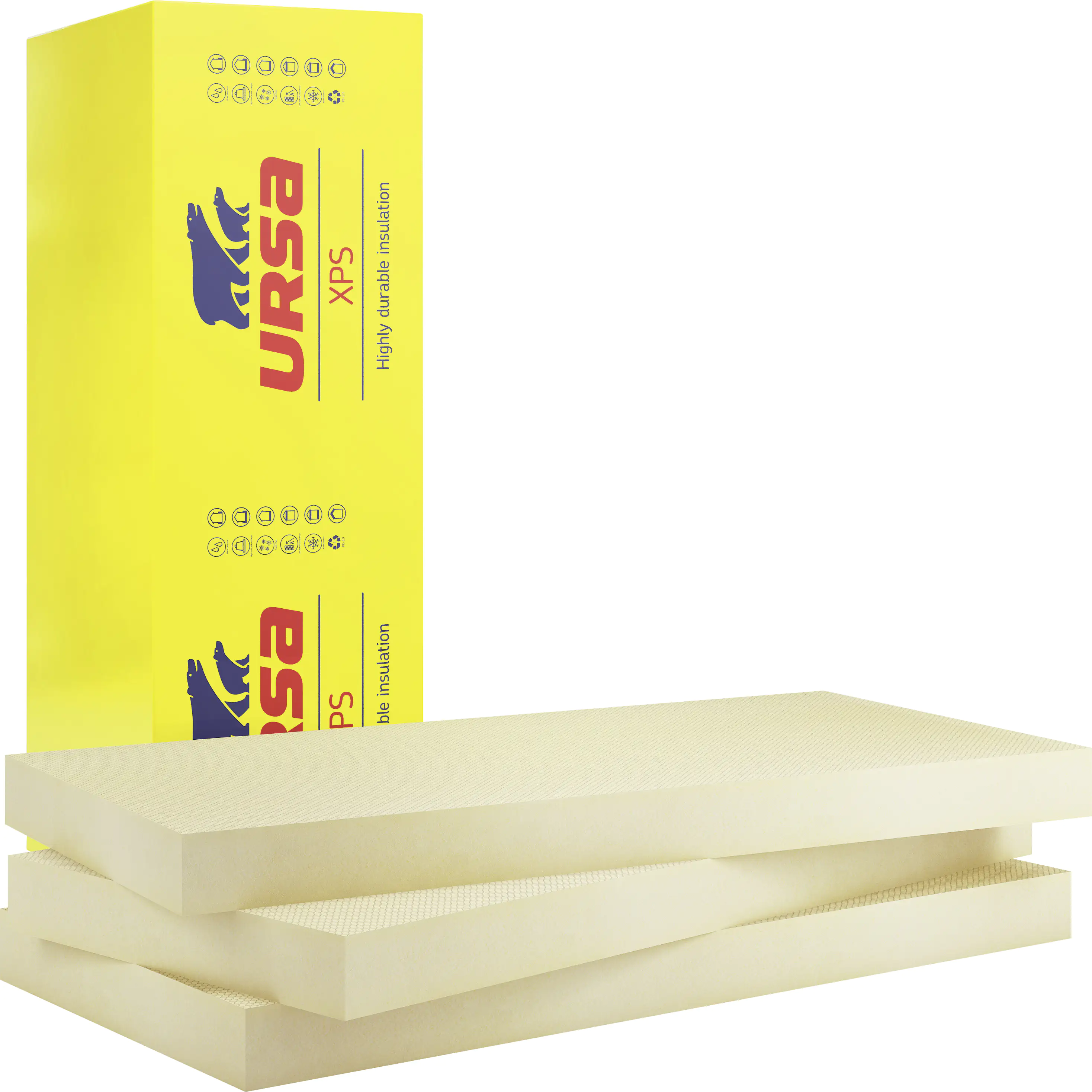 Ursa XPS Hartschaumplatte N-III-PZ-I WLS 032 1250 x 600 x 20 mm