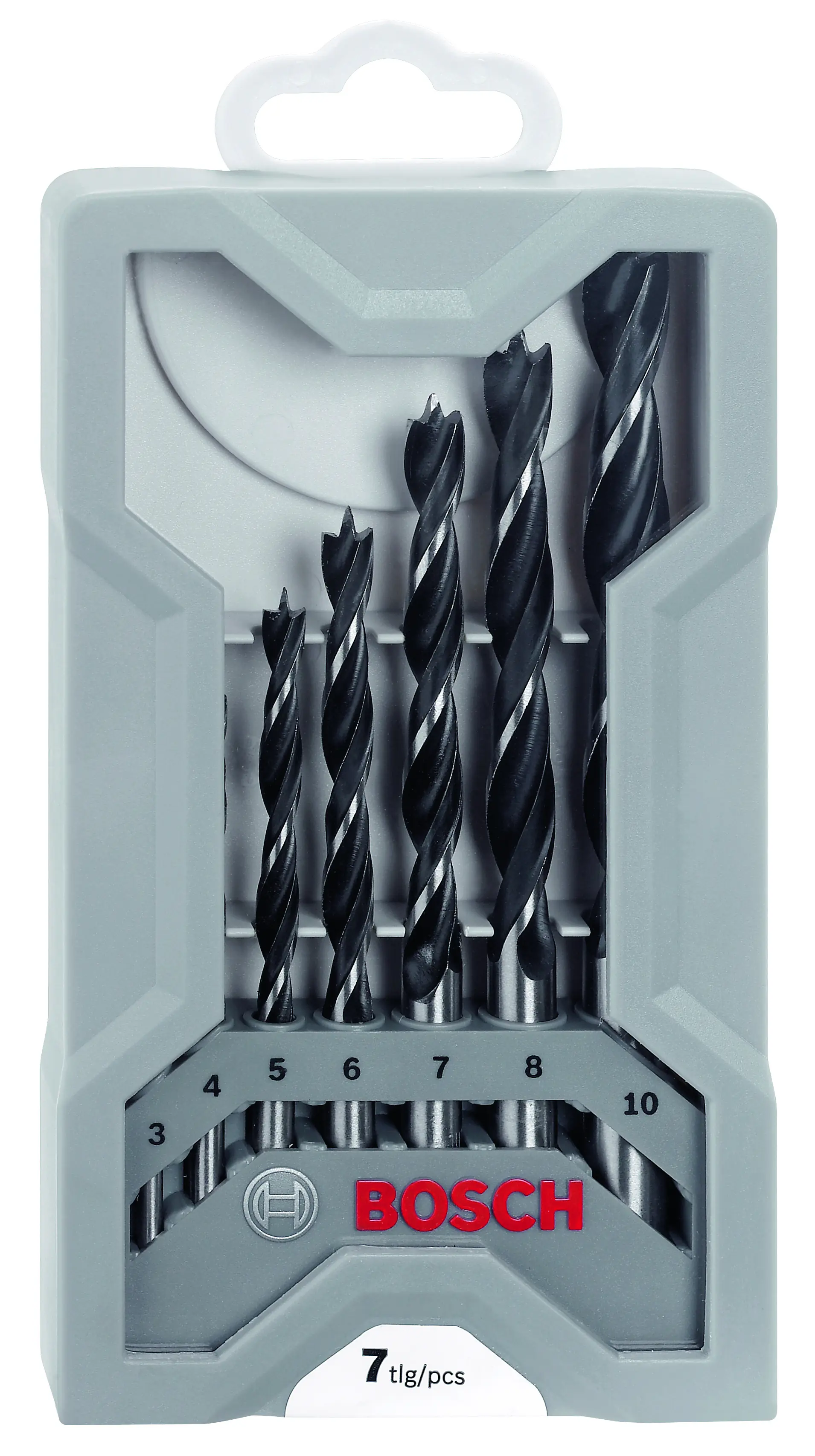 Bosch PRO Wood Holzspiralbohrer Set 7-teilig