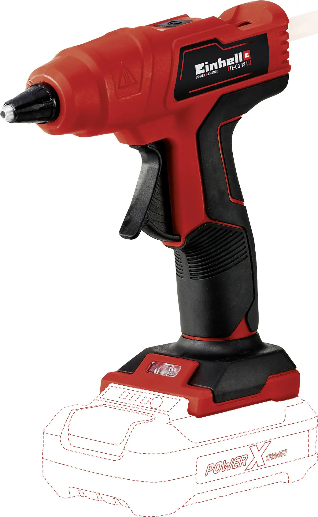 Einhell Expert Akku-Heißklebepistole TE-CG 18 Li Solo 18 V