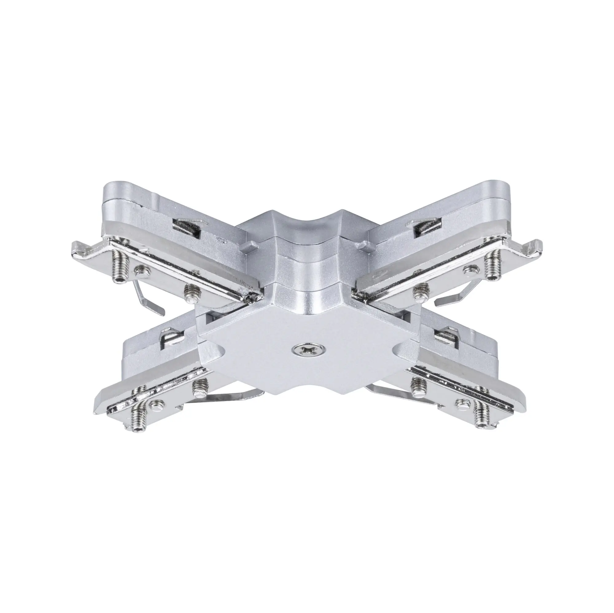 Paulmann URail X-Verbinder chrom matt 10,4 x 10,4 cm max. 1.000 W