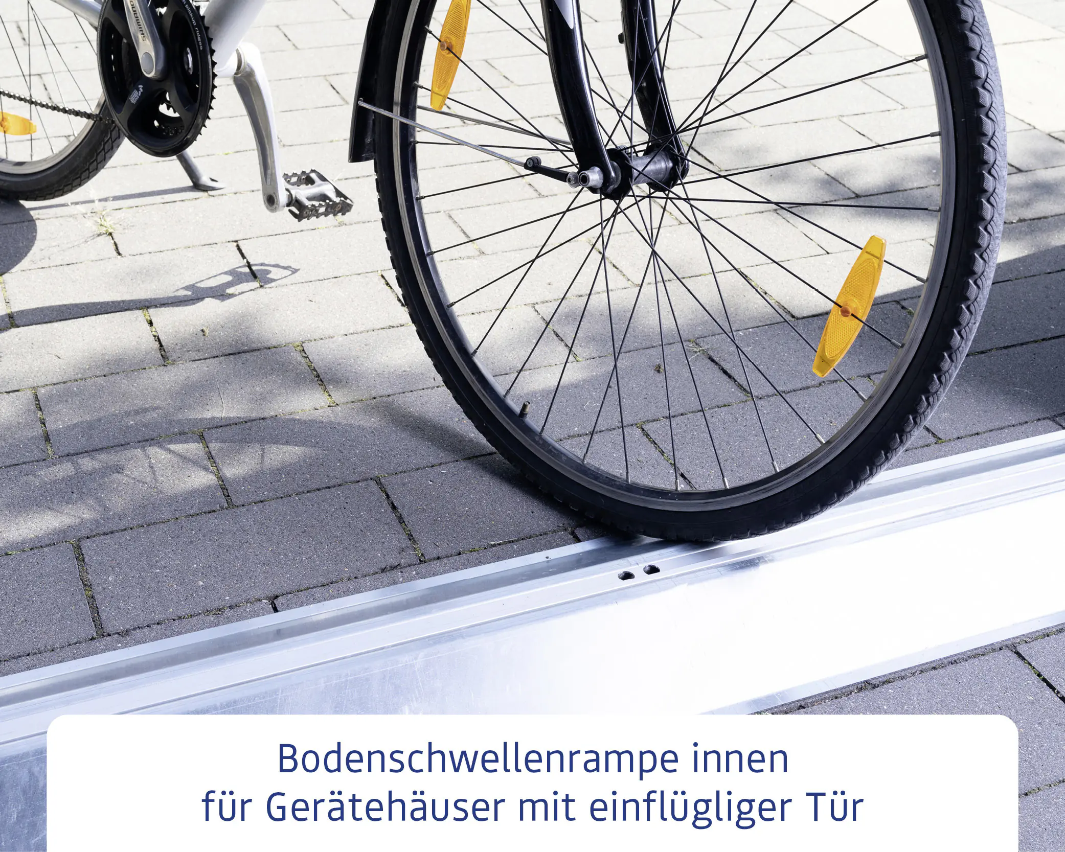 EcoStar Bodenschwellenrampe 1-flg innen für 1-flg. Tür