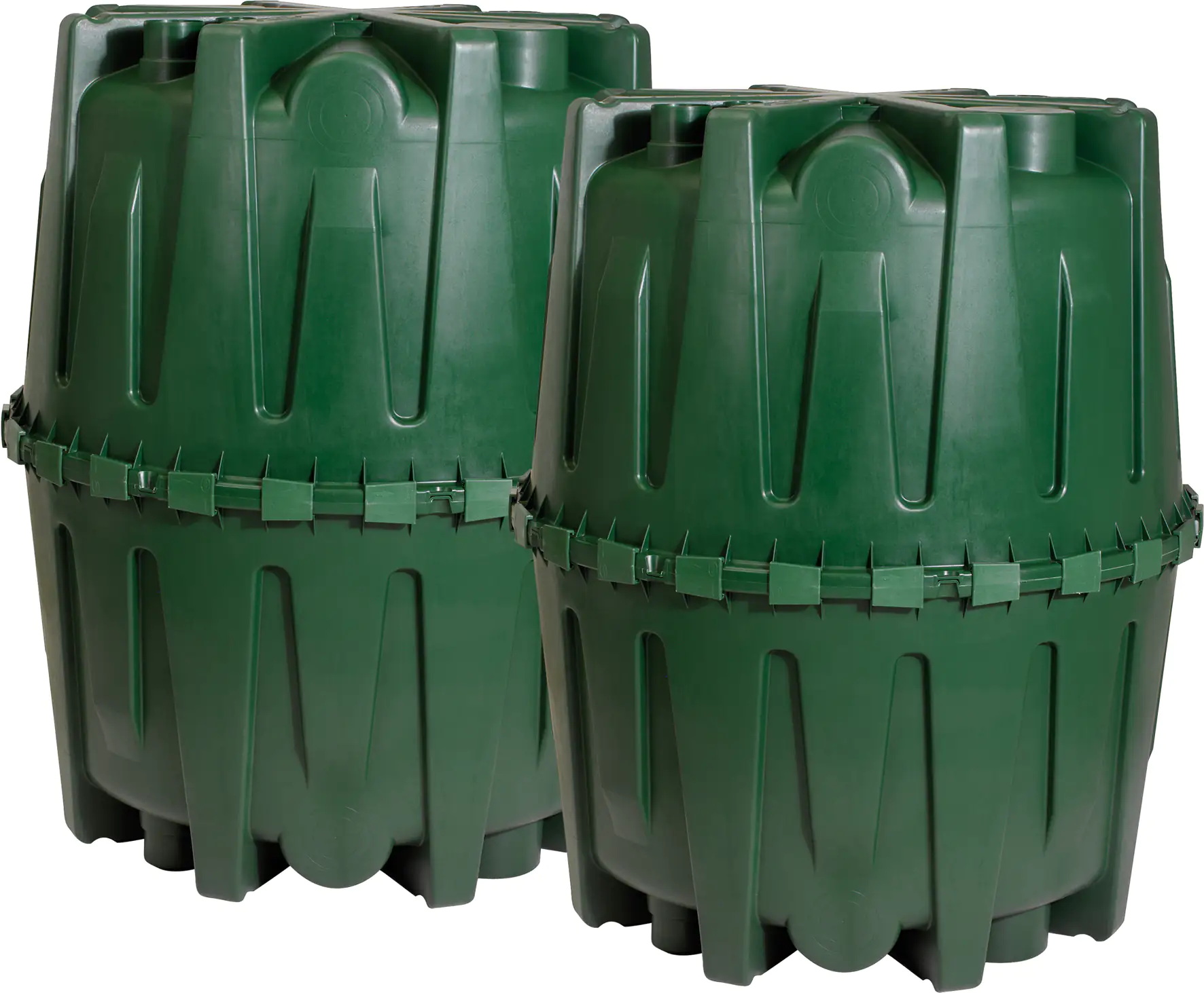 Garantia Regenwassertank Herkules 3.200 l, grün, inkl. Stützrohr