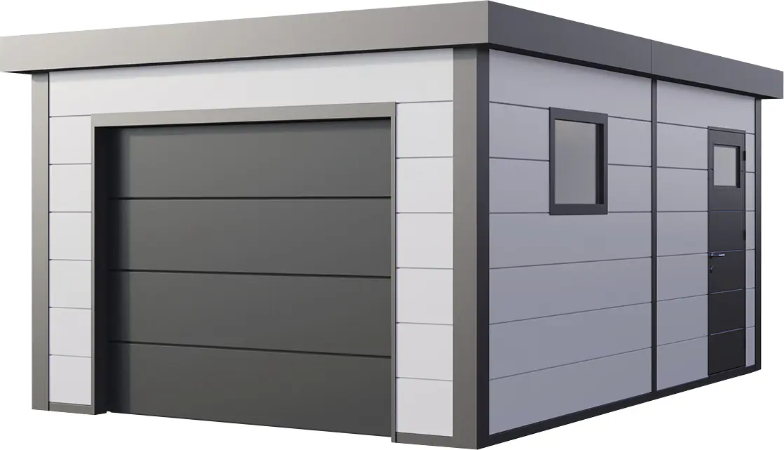 Telluria Garage 3654G weiß 358 x 538 cm