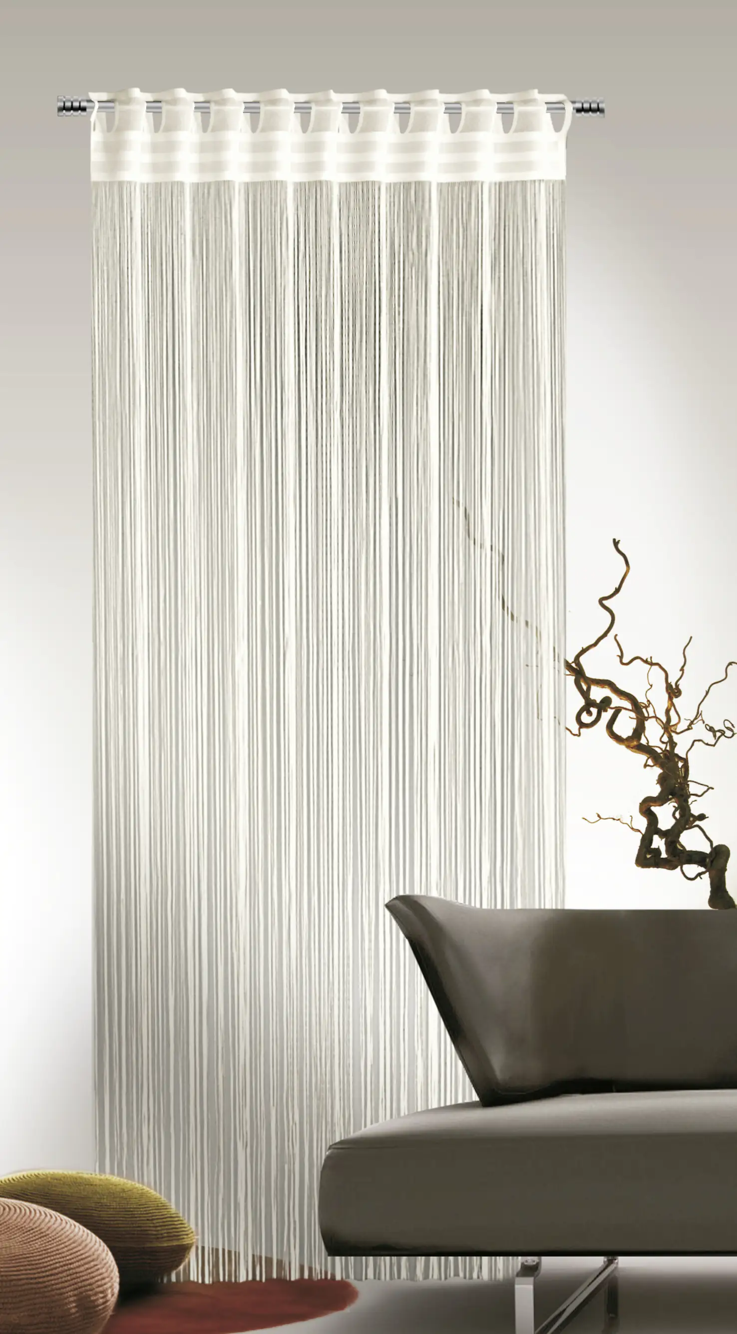 Neusser Collection Fadenstore creme, 245 x 90 cm