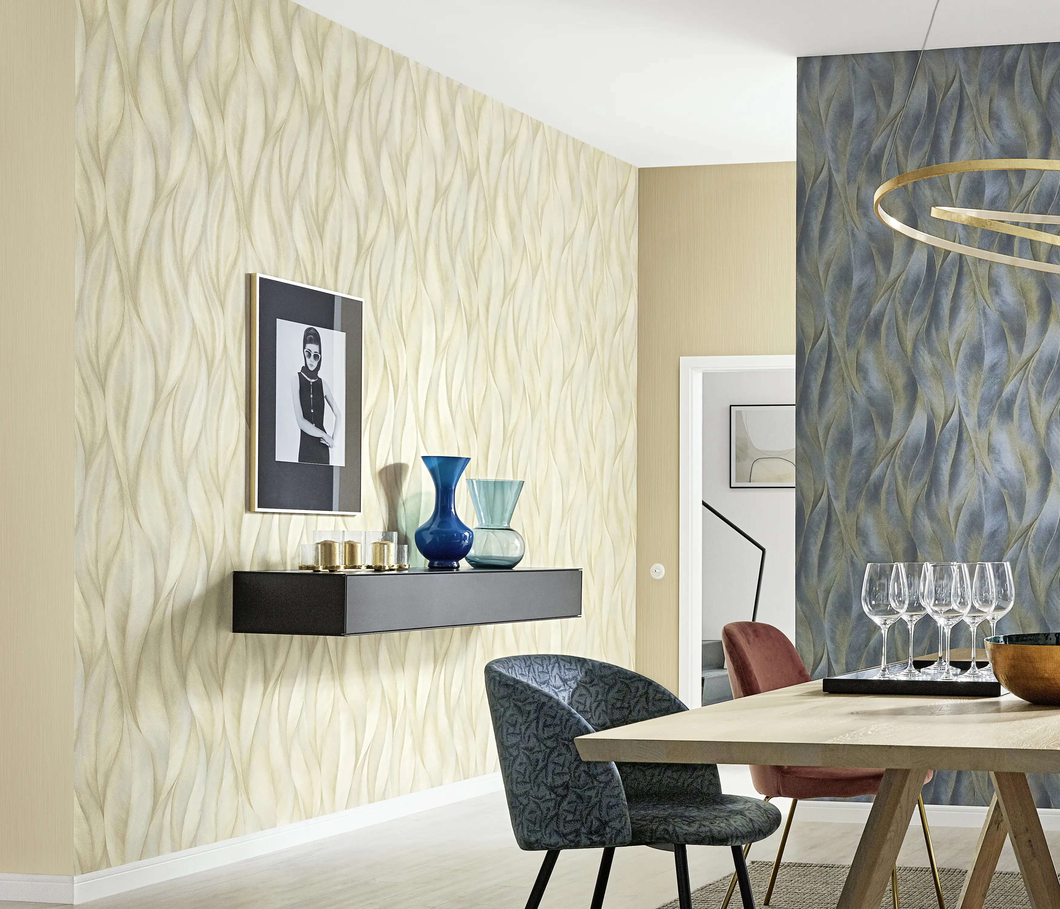 Guido Maria Kretschmer Vliestapete 10148-14 Fashion For Walls floral creme 10,05 x 0,53 m