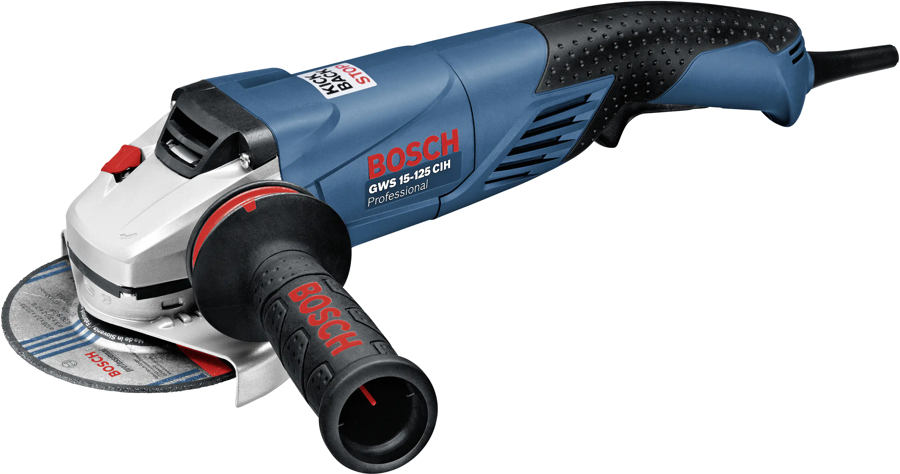 Bosch GWS 15-125 Professional Winkelschleifer 1500 W Scheiben Ø 125 mm