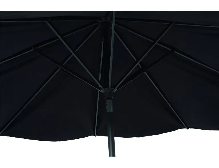 Siena Garden Sonnenschirm Avio anthrazit Ø 300 cm