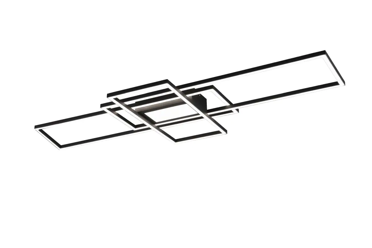 Trio Leuchten LED Deckenleuchte IRVINE anthrazit