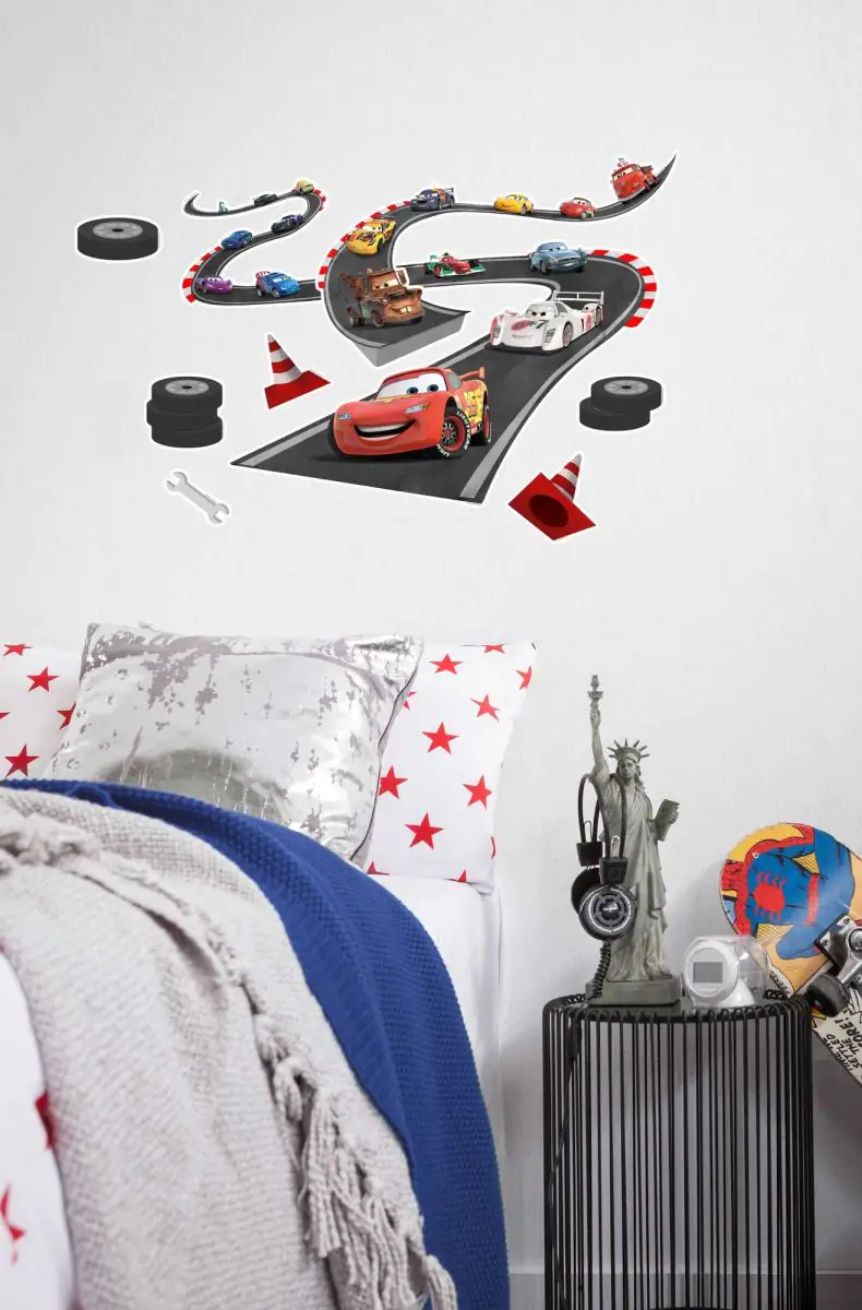 Komar Decosticker Cars Track 70 x 50 cm