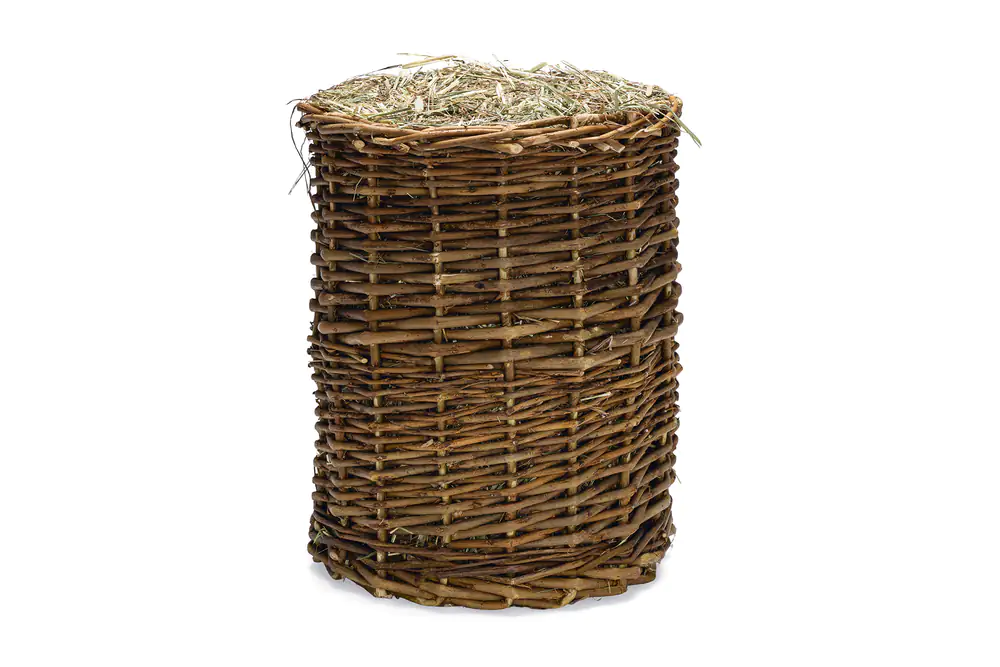 Beeztees Weidentunnel mit Heu 30 cm