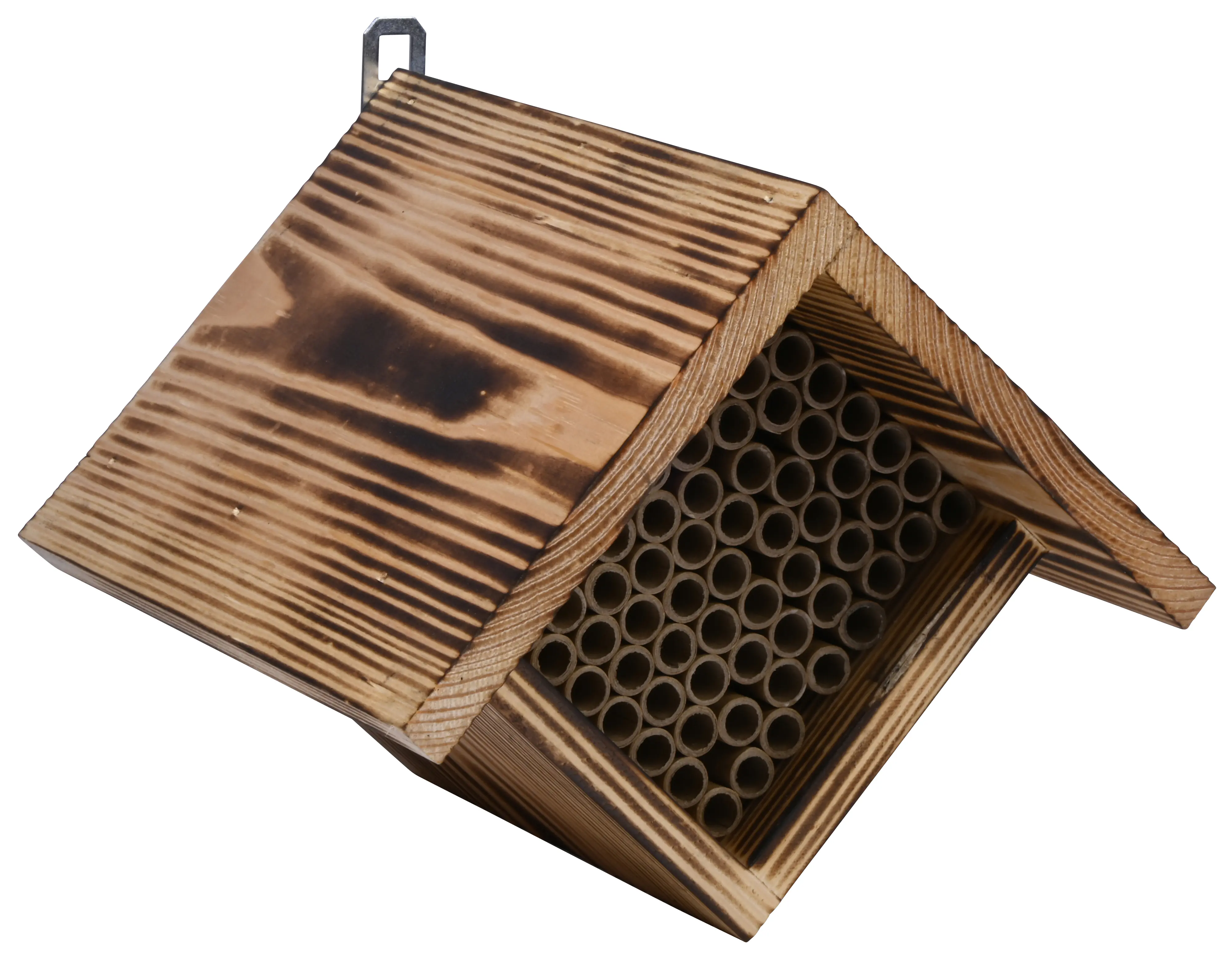 Dobar Bienenhaus Square 19 x 12,5 x 16 cm braun