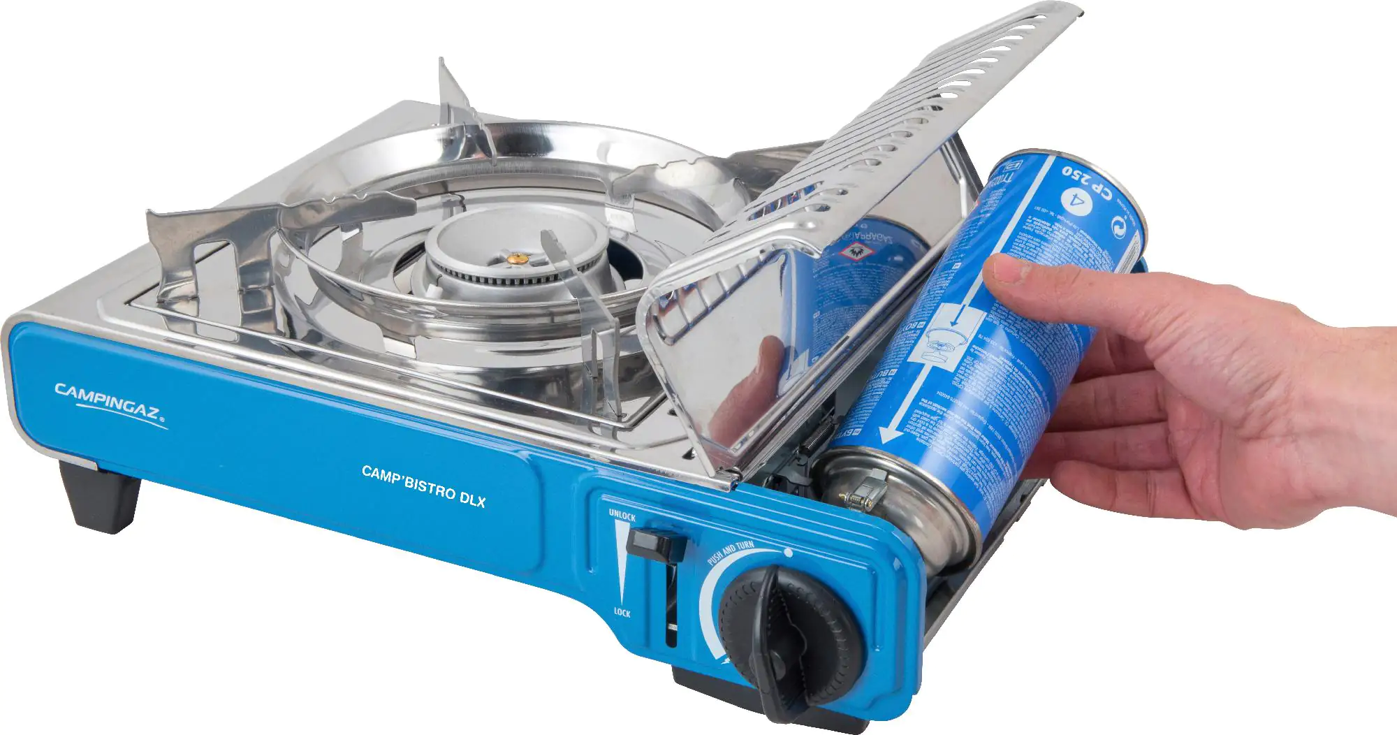 Campingaz Gaskocher Camp'Bistro® DLX blau/edelstahl