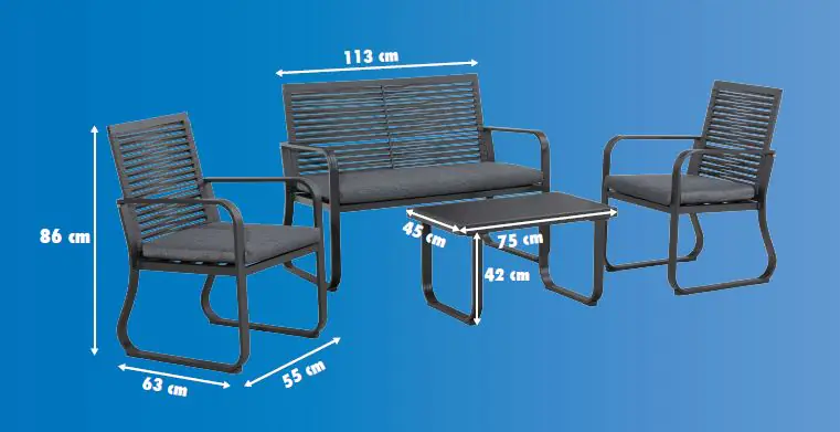 TrendLine Lounge Set Bari