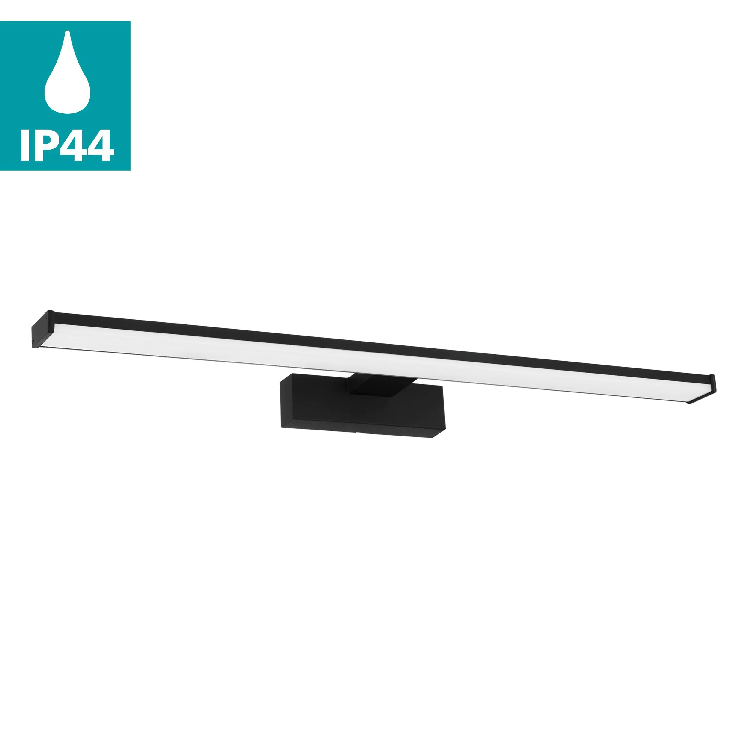 Eglo LED Spiegelleuchte Pandella 1 schwarz 60 x 4 cm neutralweiß