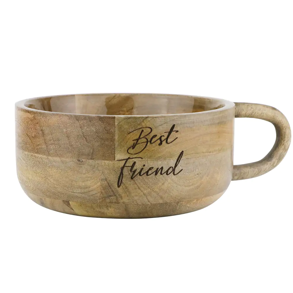 Nobby Holznapf Best Friend Cup 1,5 l 19,5 x 9 cm, rutschfest