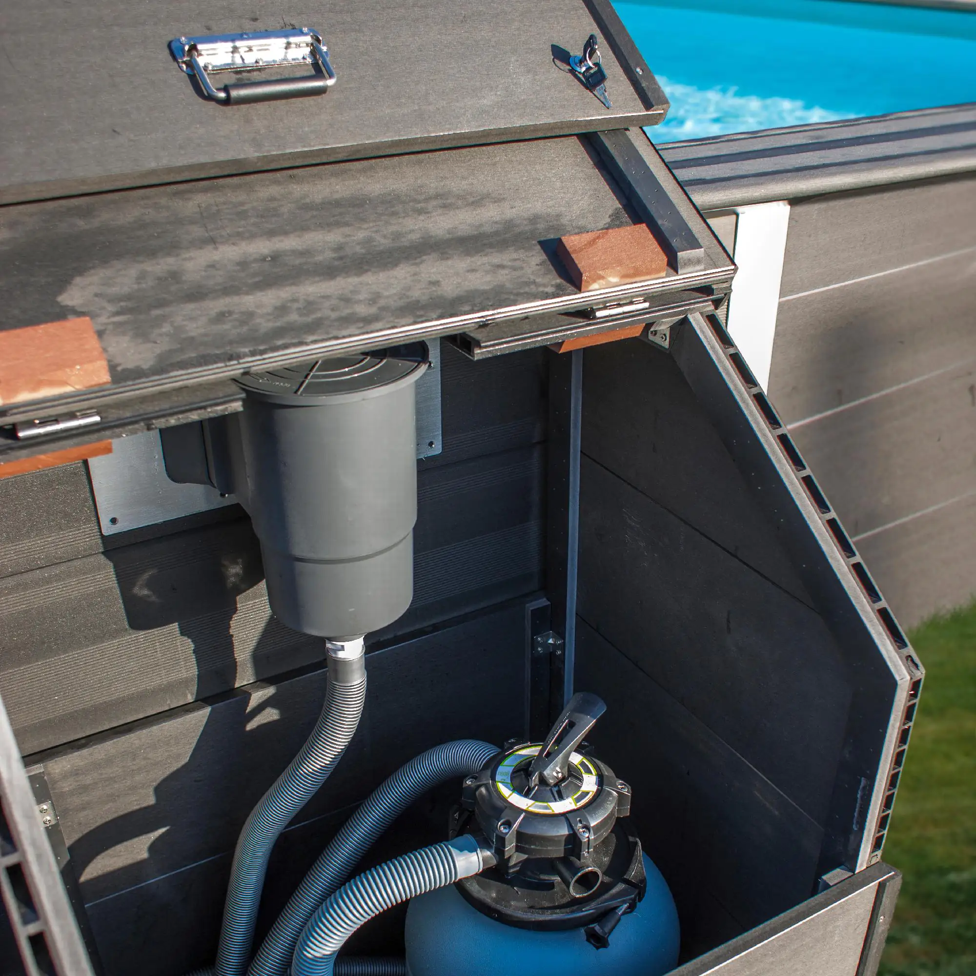 Gre Technikraum für Composite Pools 115 cm