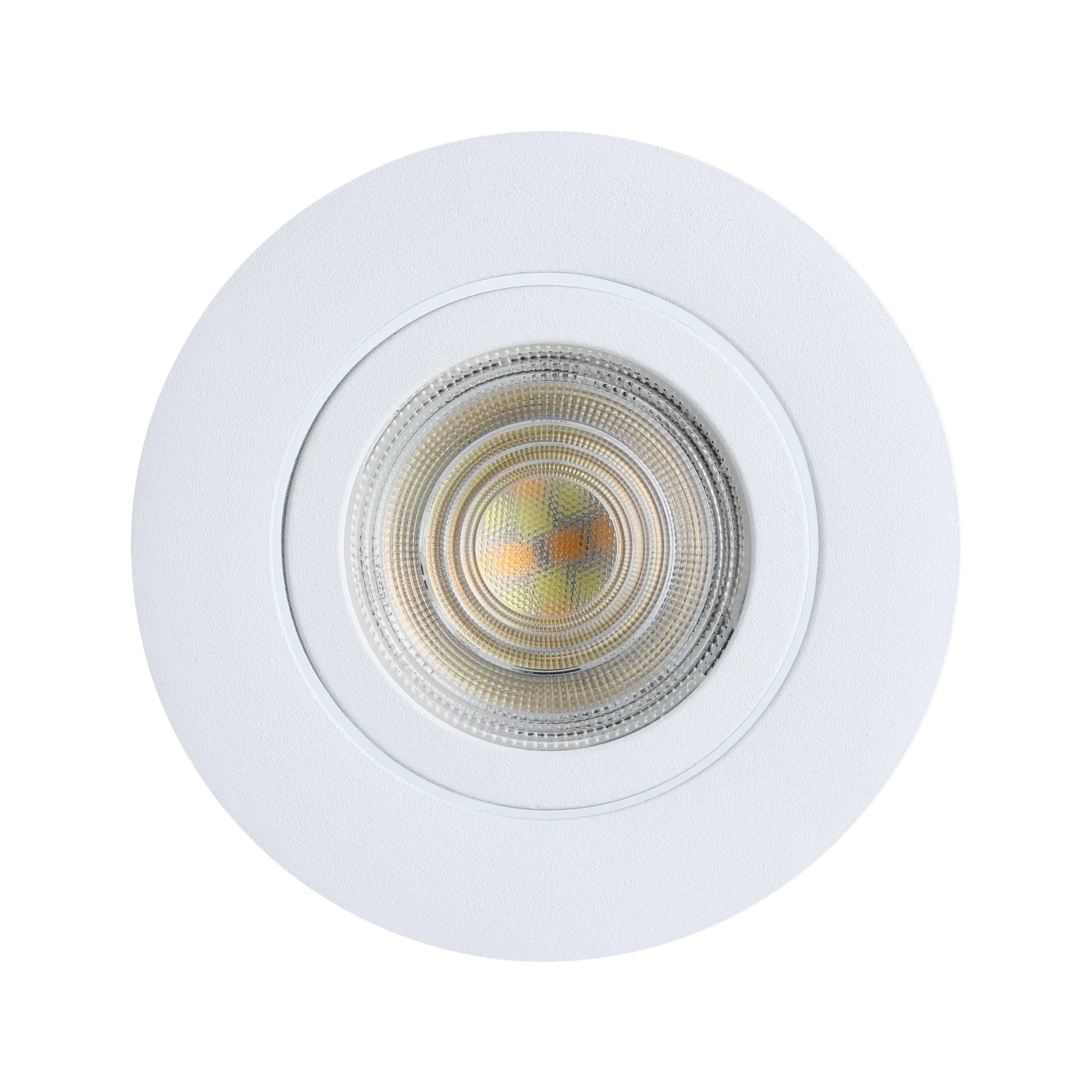 Eglo Connect Einbauleuchte Saliceto-Z weiß Ø 8,8 cm dimmbar, ww-kw, RGB