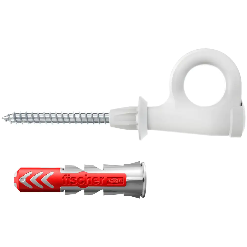 Fischer Dübel-Set Duopower 8.0 x 40 mm - 4 Stück
