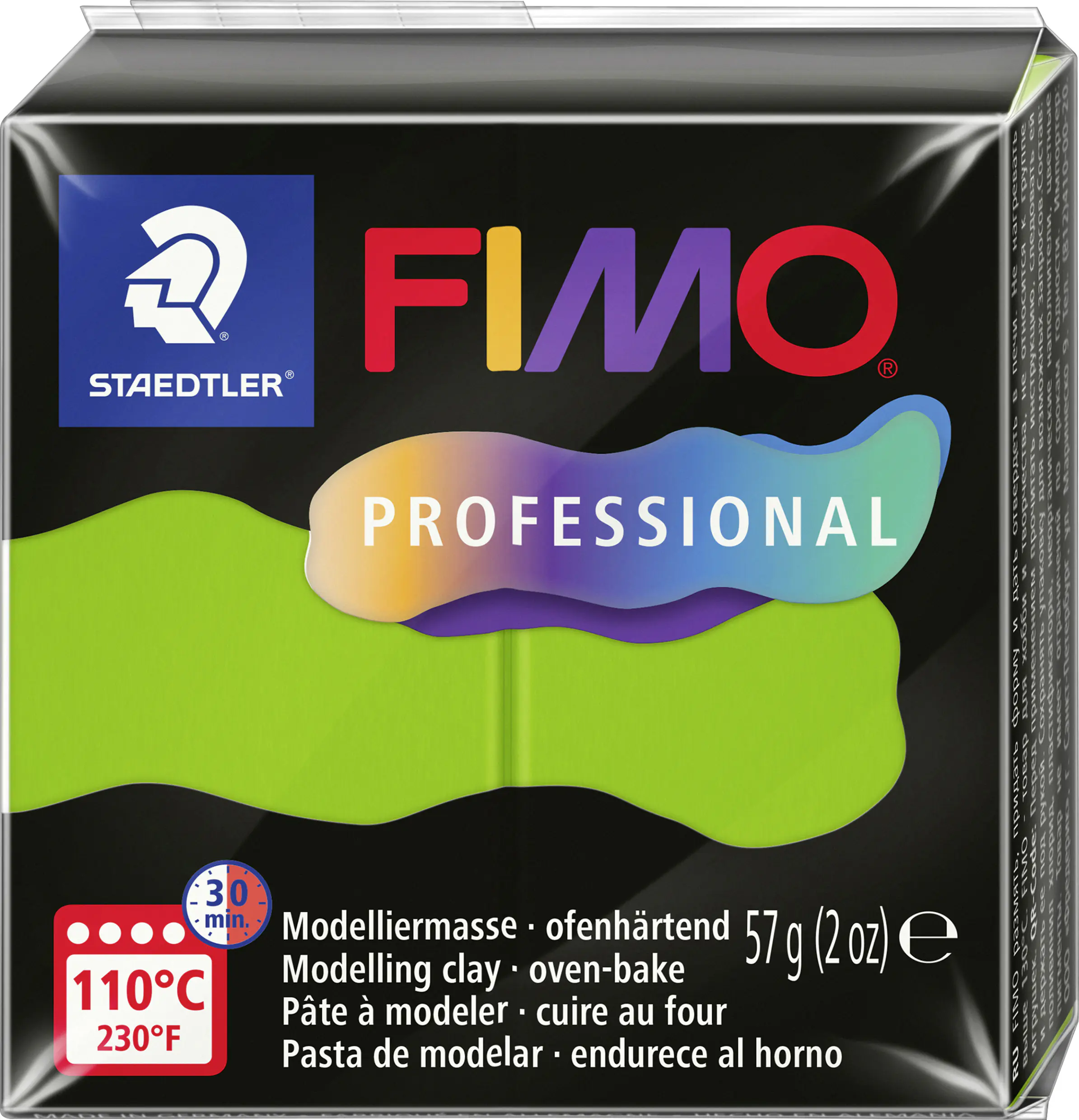 Fimo Modelliermasse professional hellgrün 57 g