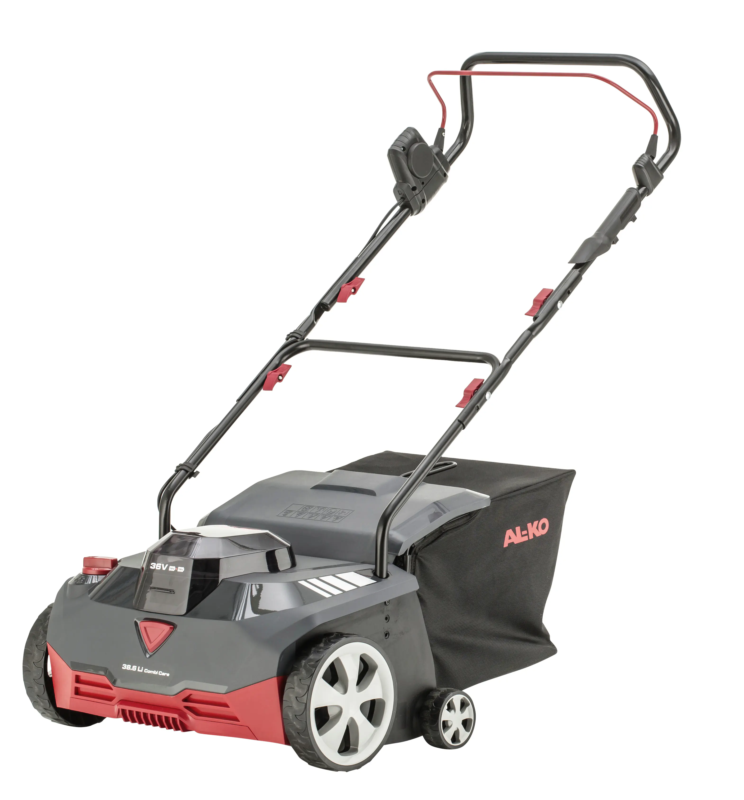 AL-KO Akku-Vertikutierer 38.6 Li Combi Care 18 V/36 V Solo 38 cm Arbeitsbreite bis 400 m²