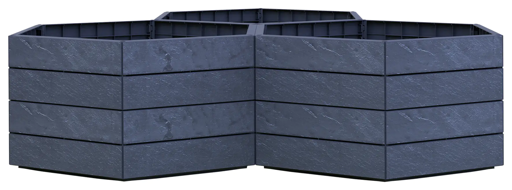 Garantia Hochbeet Ergo Vario 1, stone, Flora Wassersystem
