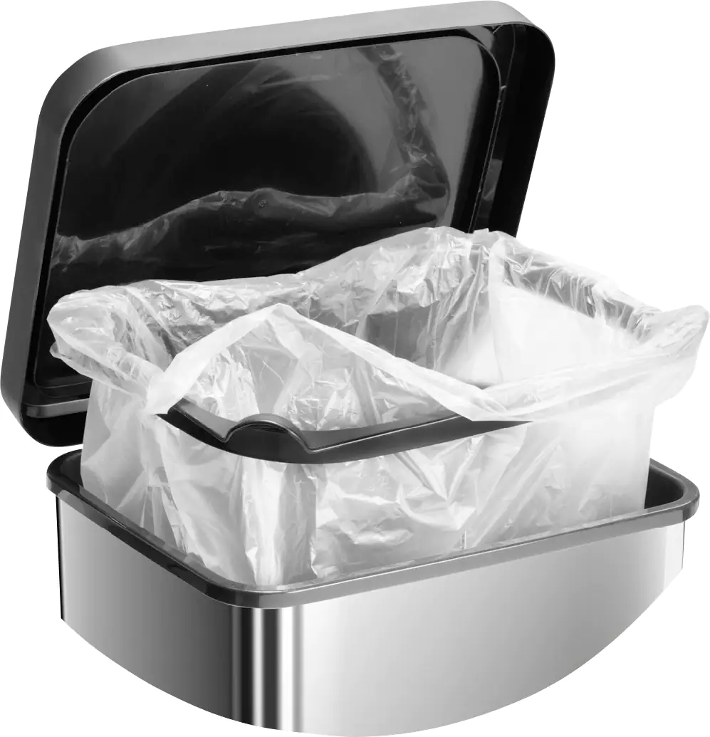 Rotho Treteimer Paso 20 L silber