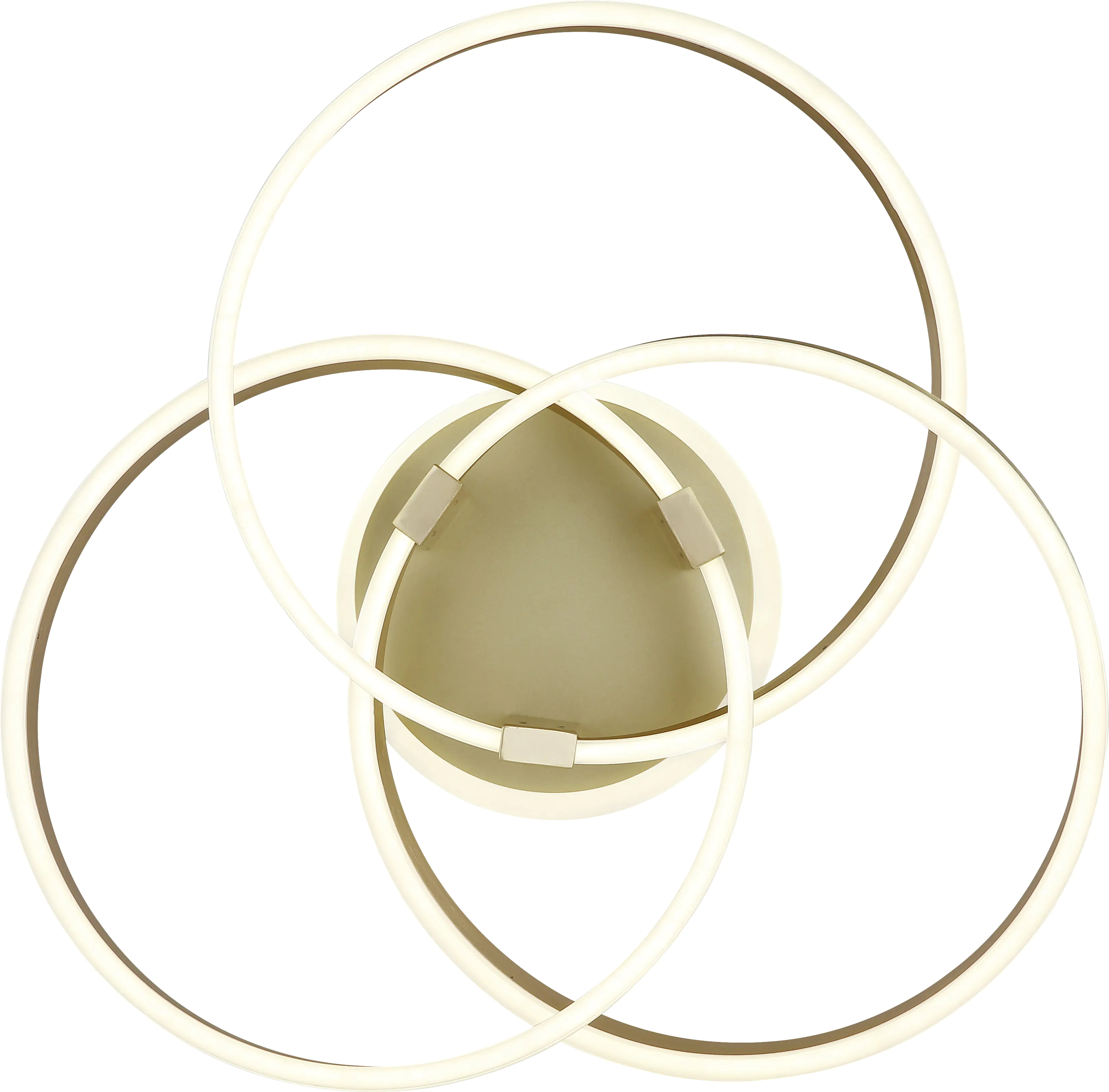 Globo LED Deckenleuchte Herwig goldfarben